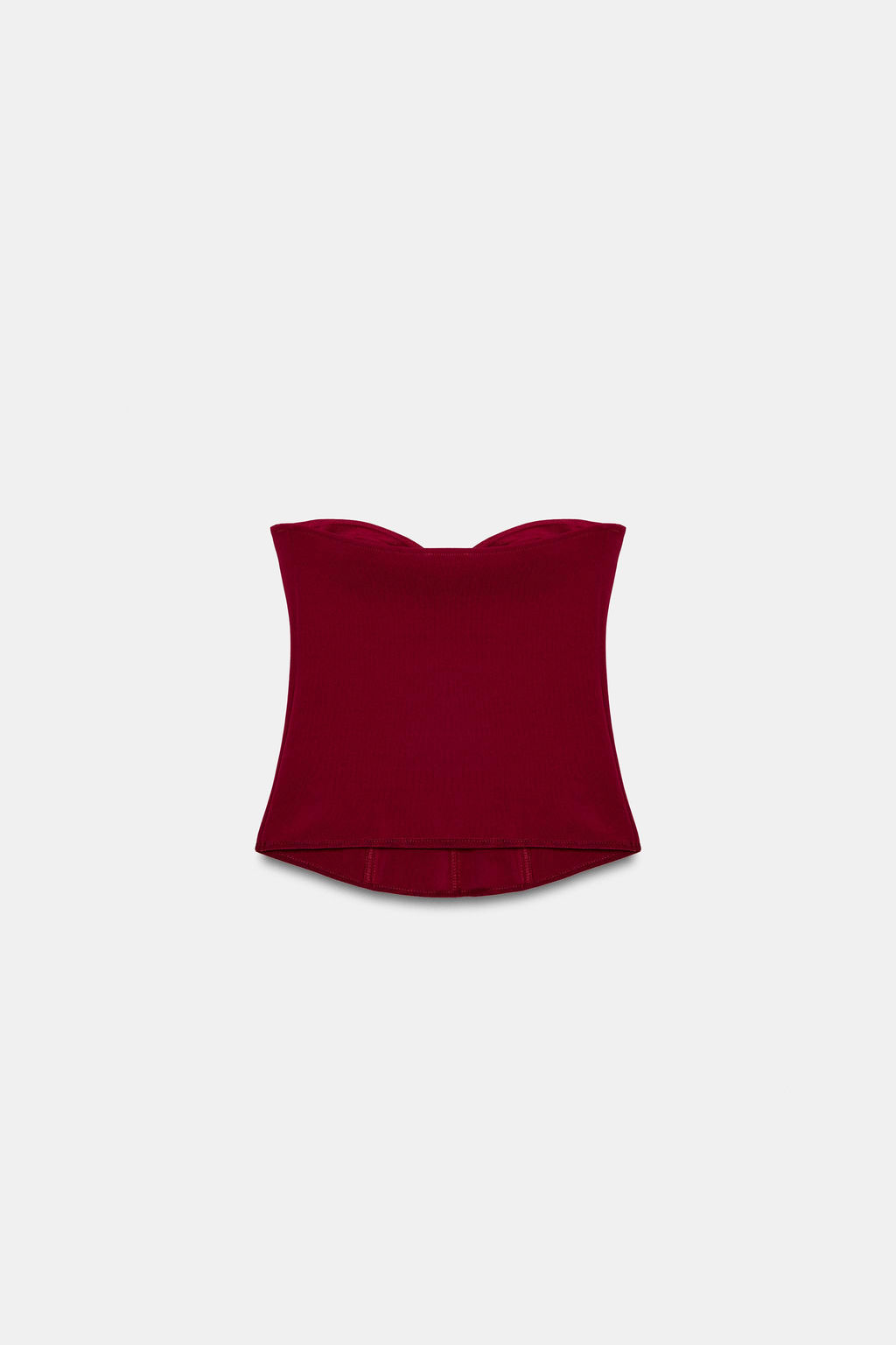 CORS? PUNTO STRETCH / Rojo oscuro - Zara фото 3