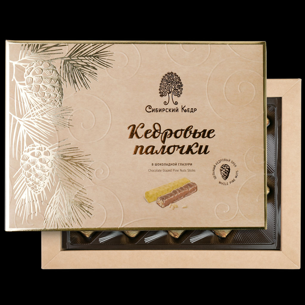 Кедровые палочки / 120 г / ТМ Сибирский кедр