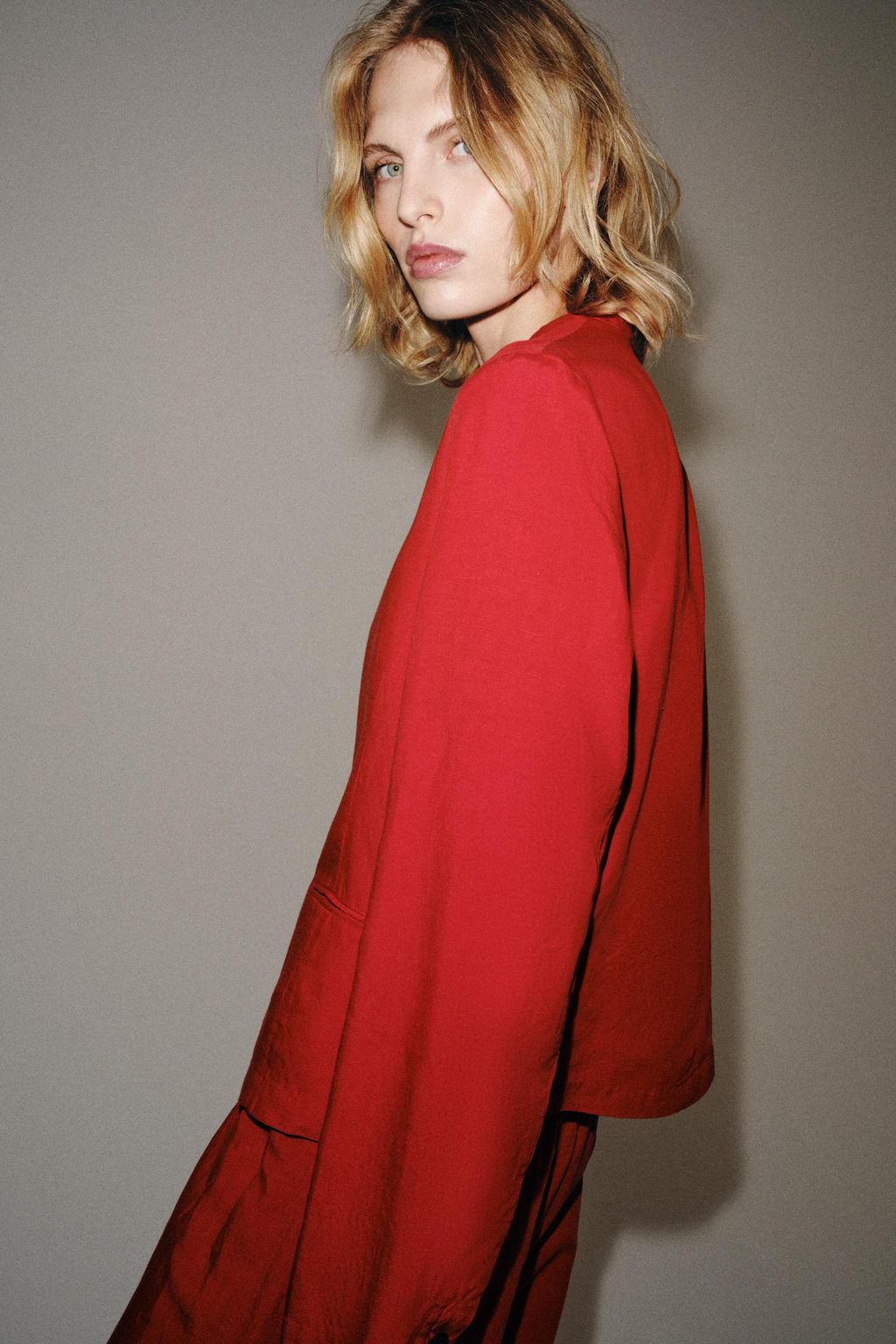 CHAQUETA ZW COLLECTION / Rojo - Zara фото 4