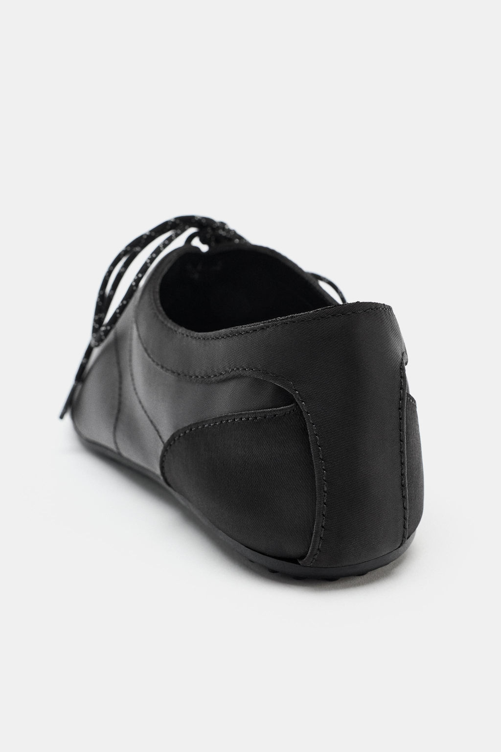 BAILARINA DEPORTIVA CORDONES / Negro - Zara фото 5