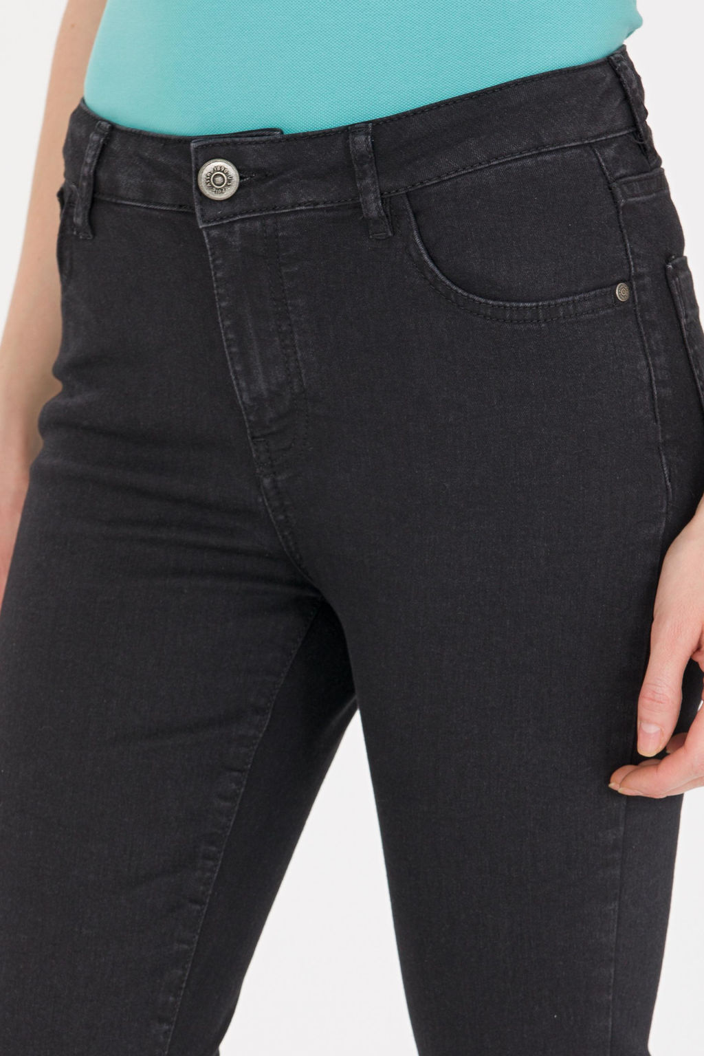 Женские черные джинсовые брюки - U.s. polo assn фото 6