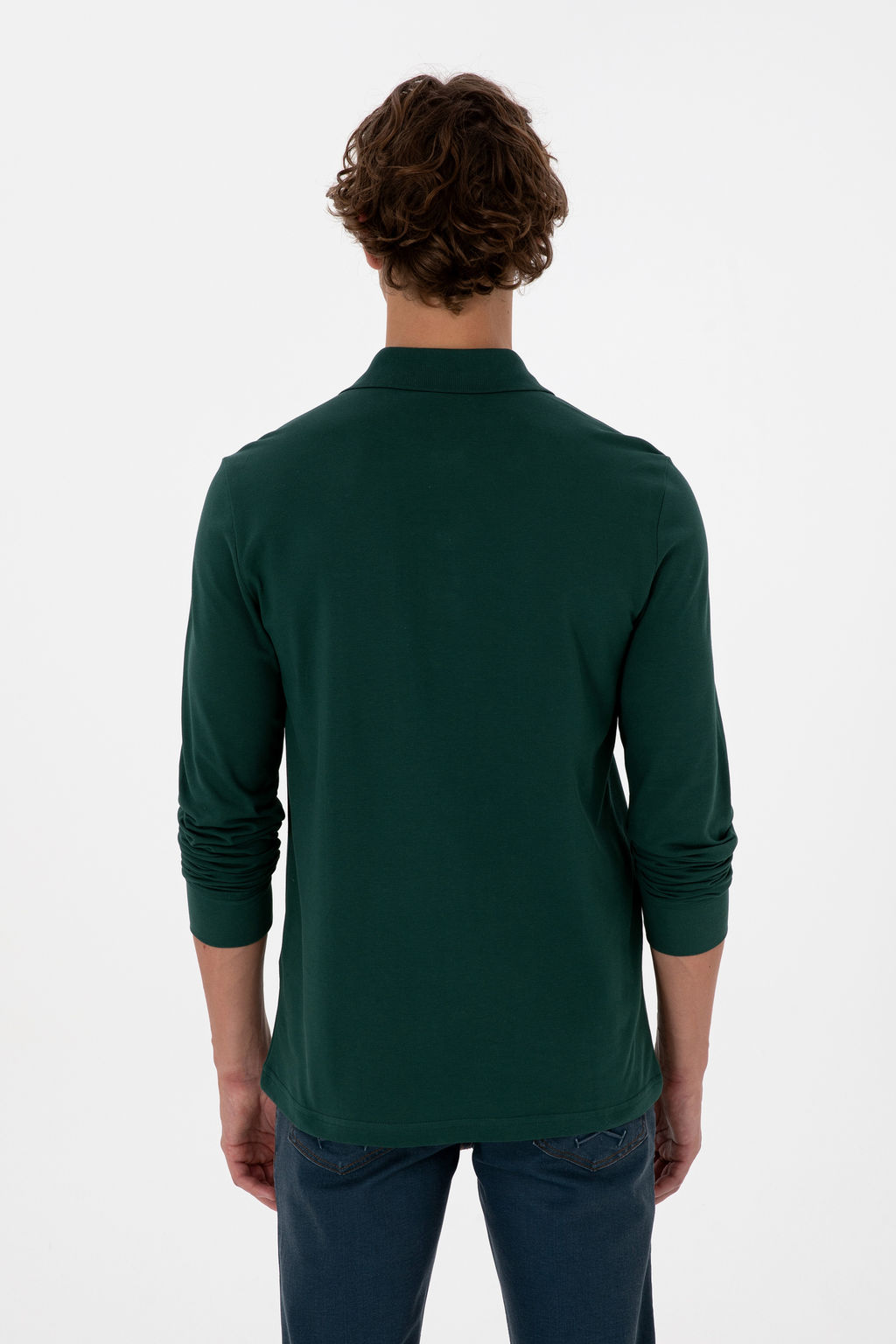 Erkek Koyu Ye_il Basic Sweatshirt Sepette S_rpriz _ndirim - U.s. polo assn фото 12