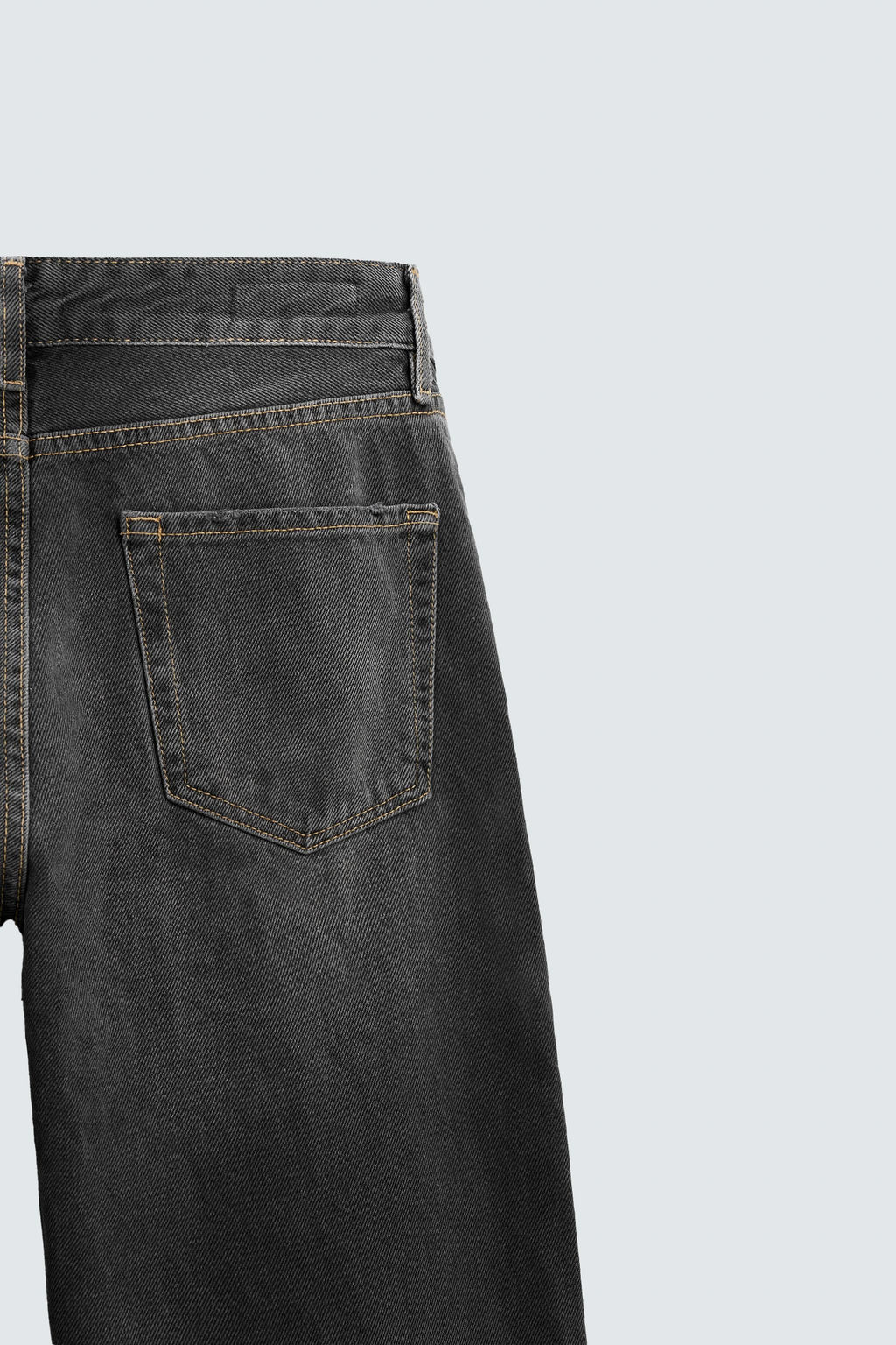 JEANS FLARE FIT ROTOS / Negro - Zara фото 9