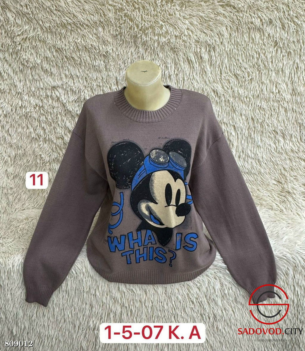 Свитер женский с рисунком - Bruno фото 8