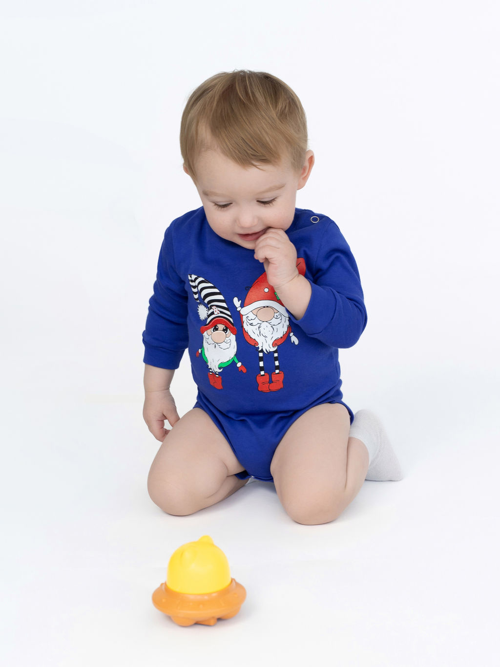 Боди ясельное васильковое гномы - Утенок фото 12