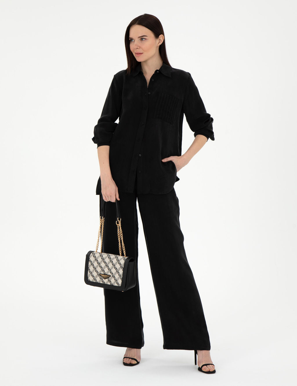 Siyah Kanvas Pantolon - Pierre cardin фото 3