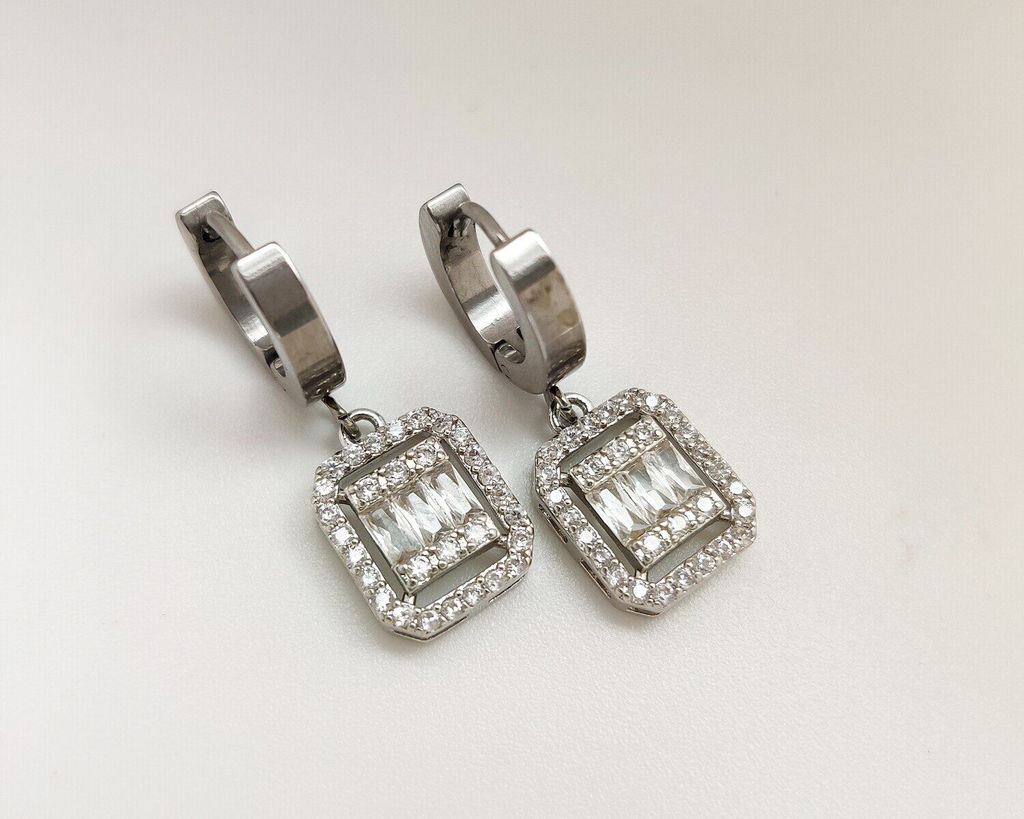 Серьги из стали