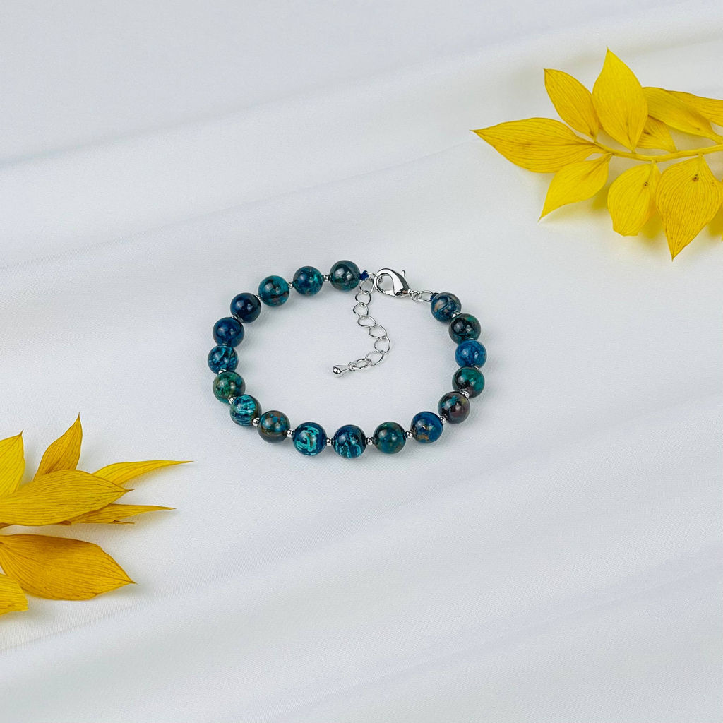 Браслет из Хризоколлы 16,5 см +