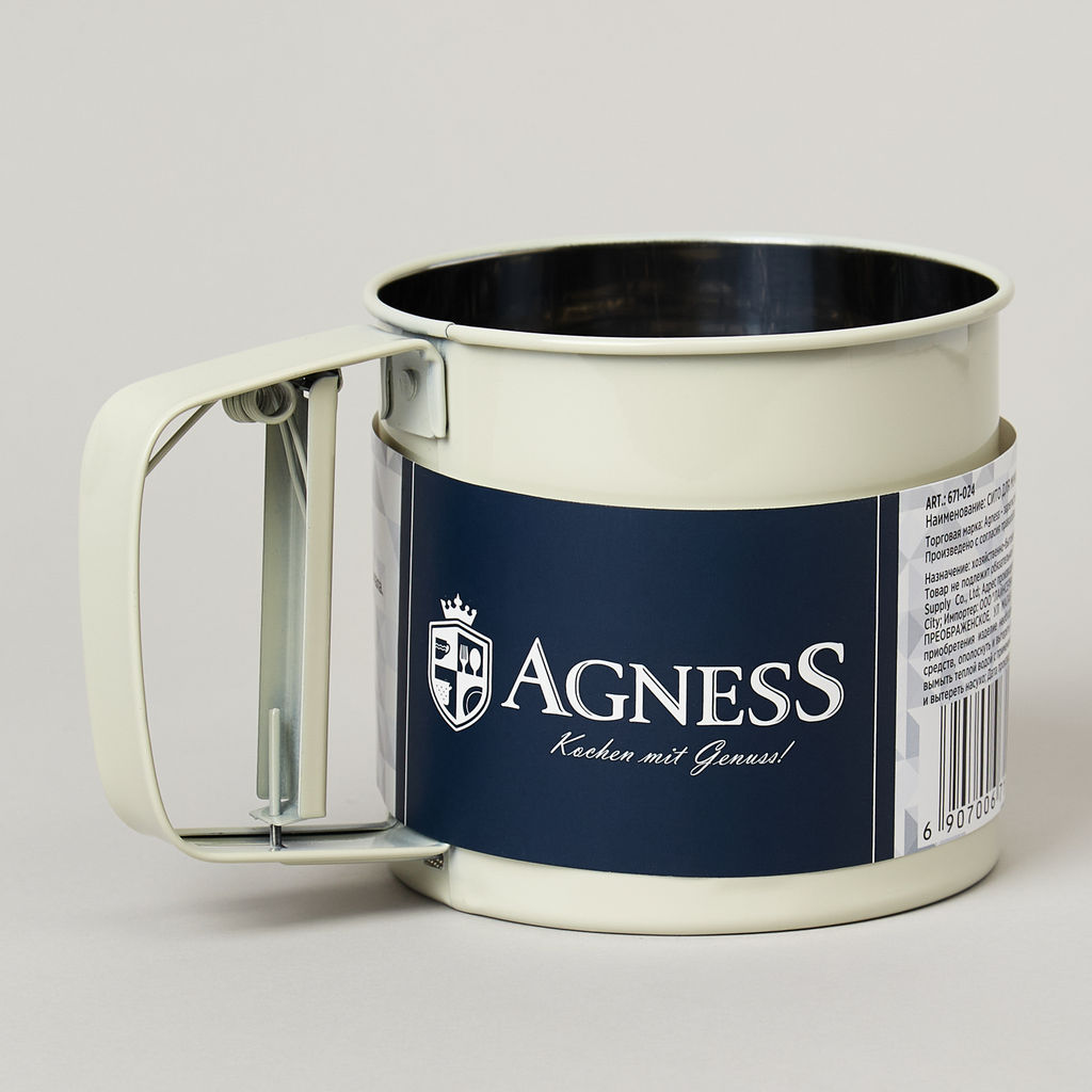 СИТО ДЛЯ МУКИ 10*9 СМ.БЕЗ УПАКОВКИ - Agness фото 2