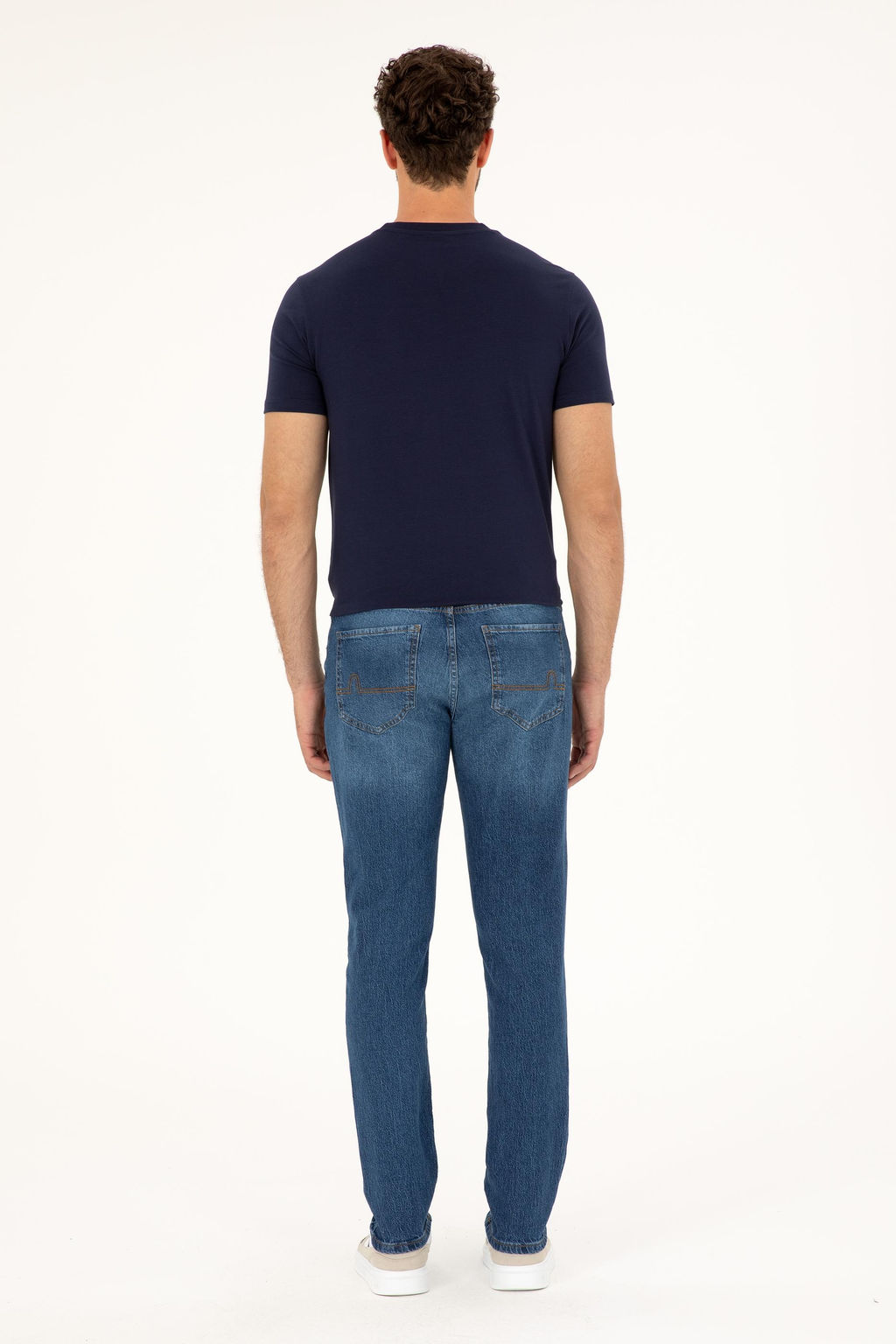 U. S. Polo Assn / Мужские синие джинсовые брюки - U.s. polo assn фото 4