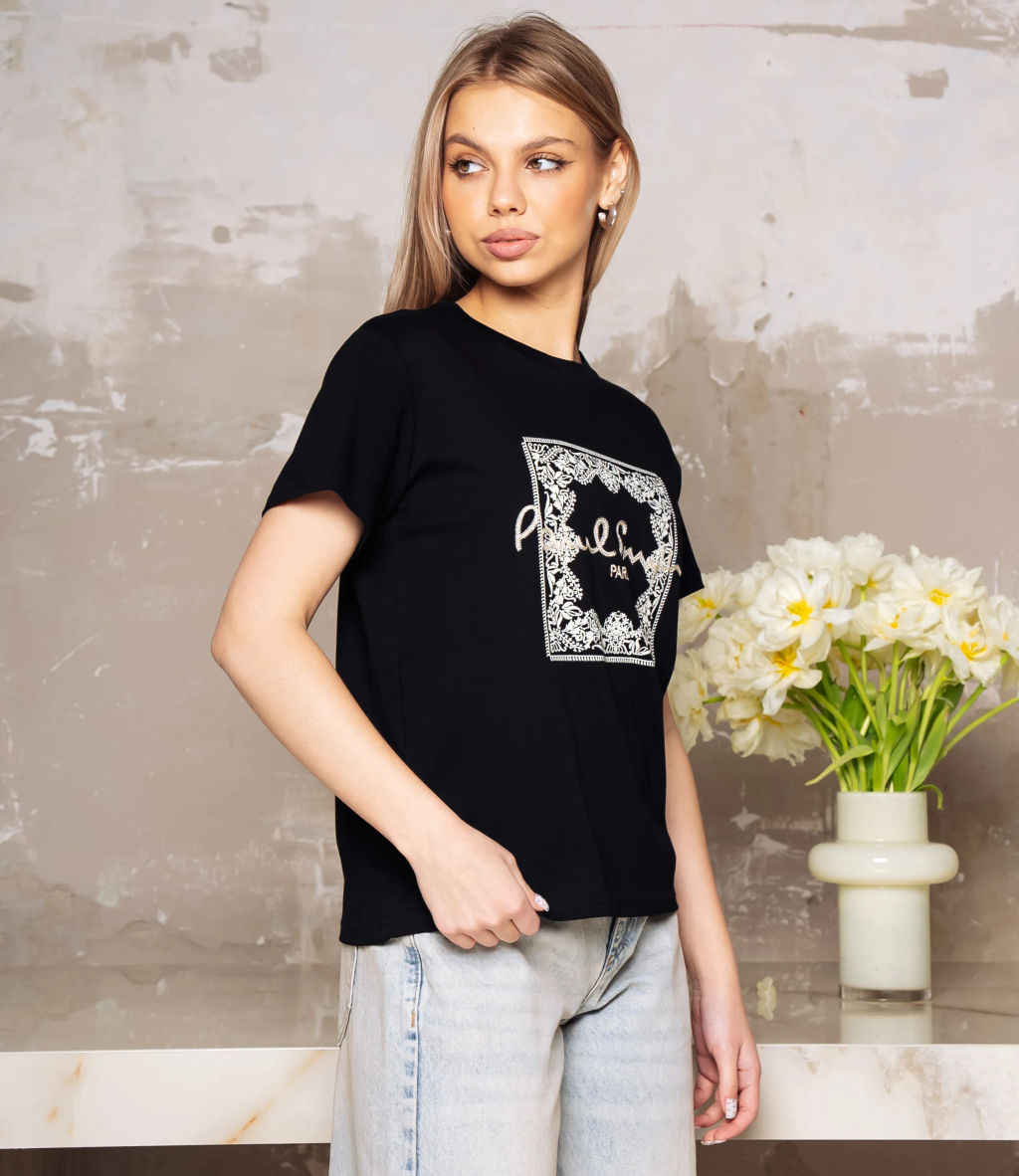 Футболка #КТ8812 (2), чёрный