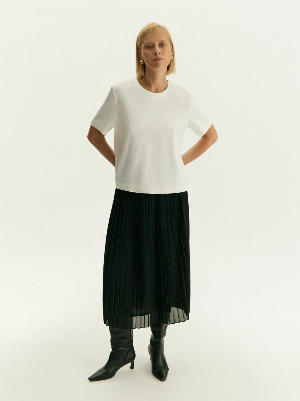 Шифоновая юбка, S777/etra - Emka фото 2