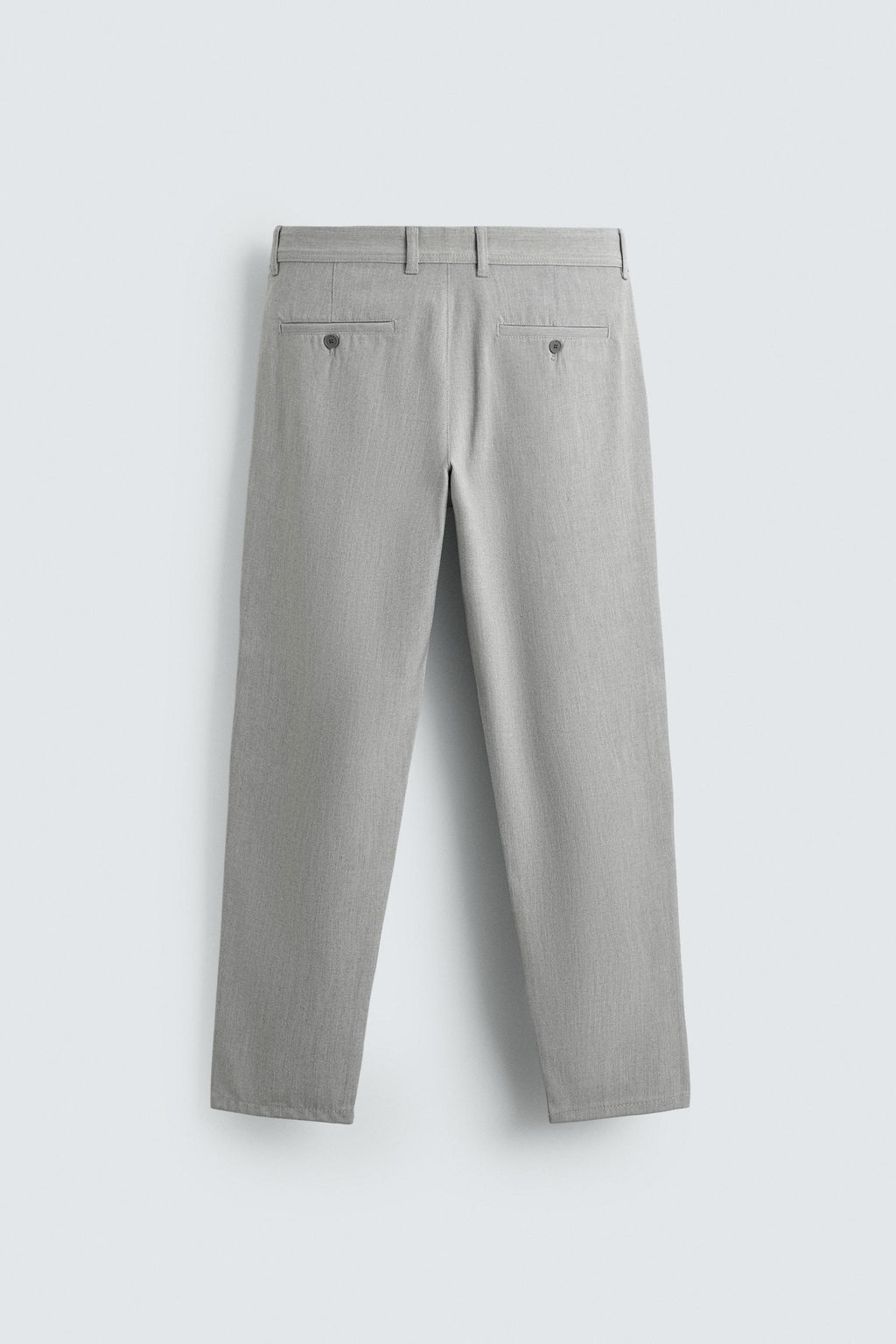 PANTAL?N CHINO ESTRUCTURA CONFORT / Gris perla - Zara фото 2