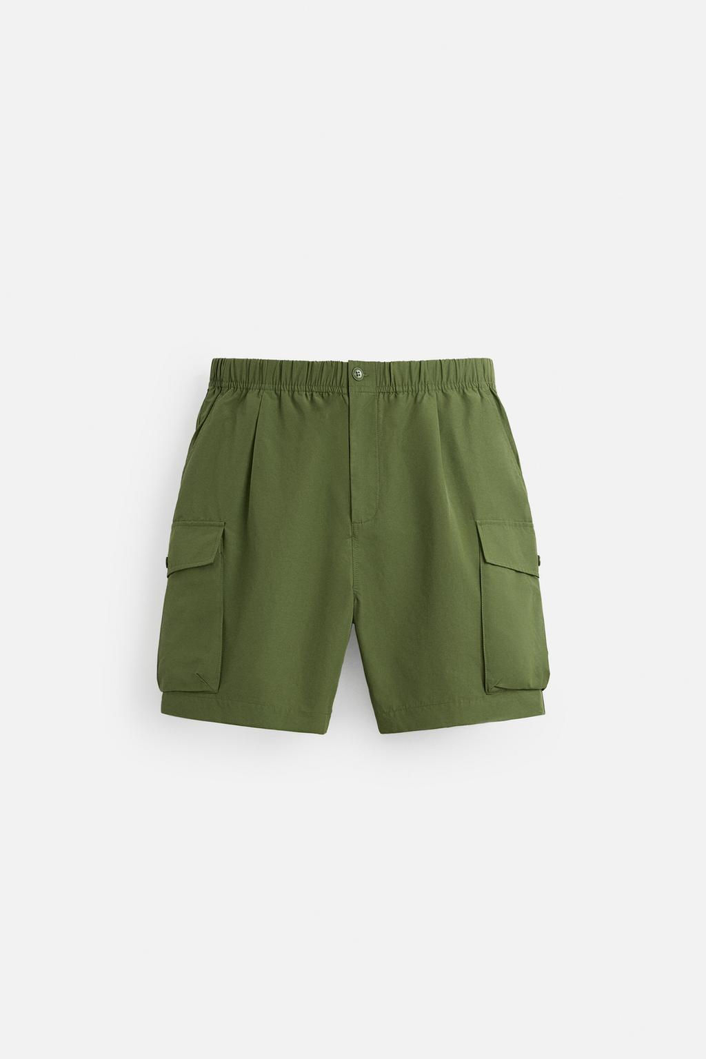 TECHNICAL CARGO BERMUDA SHORTS - Zara фото 7