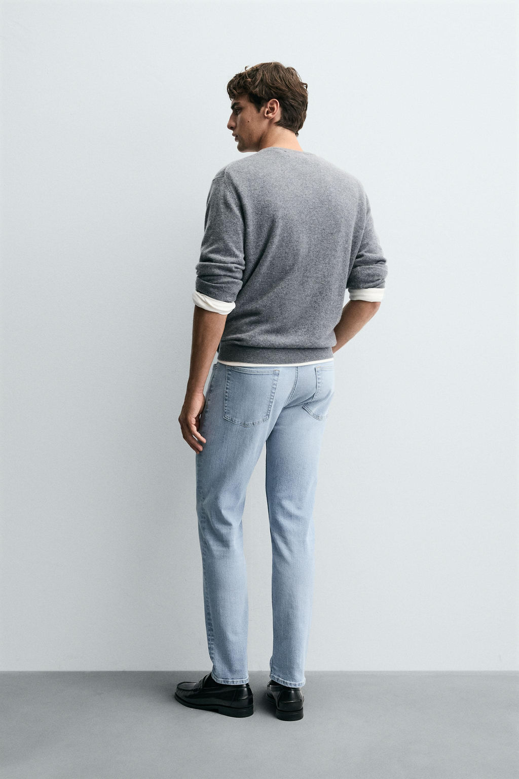 BASIC SLIM FIT JEANS - Zara фото 3