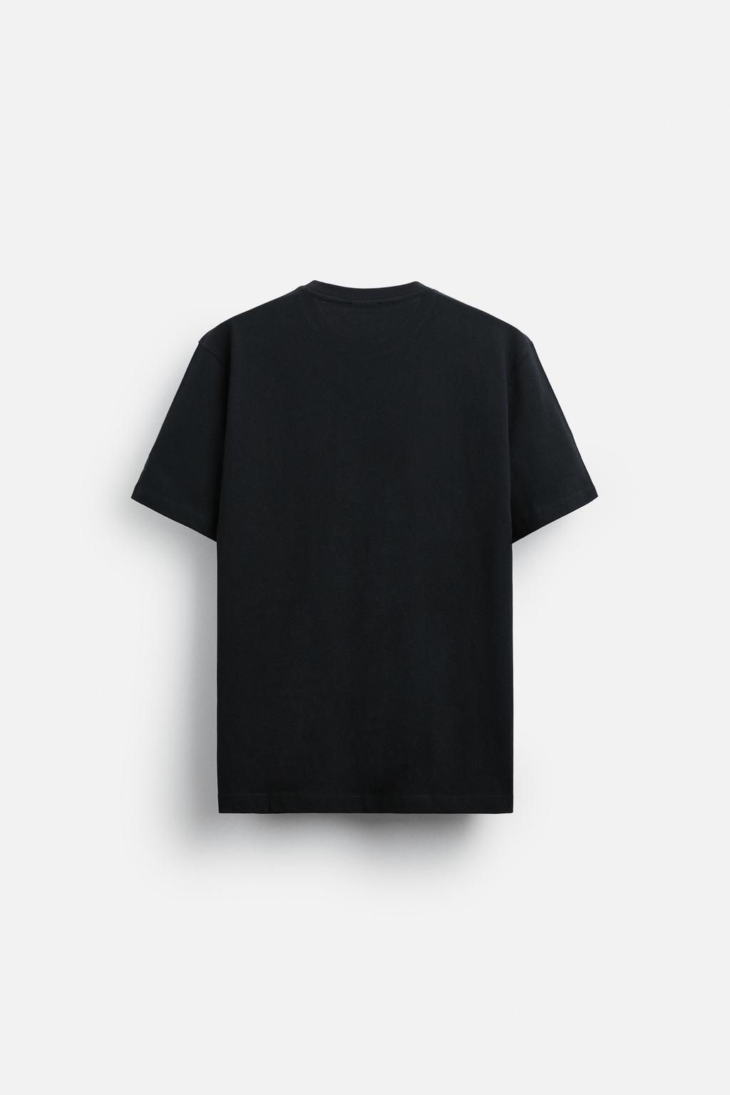 BASIC MEDIUM WEIGHT T-SHIRT - Zara фото 16