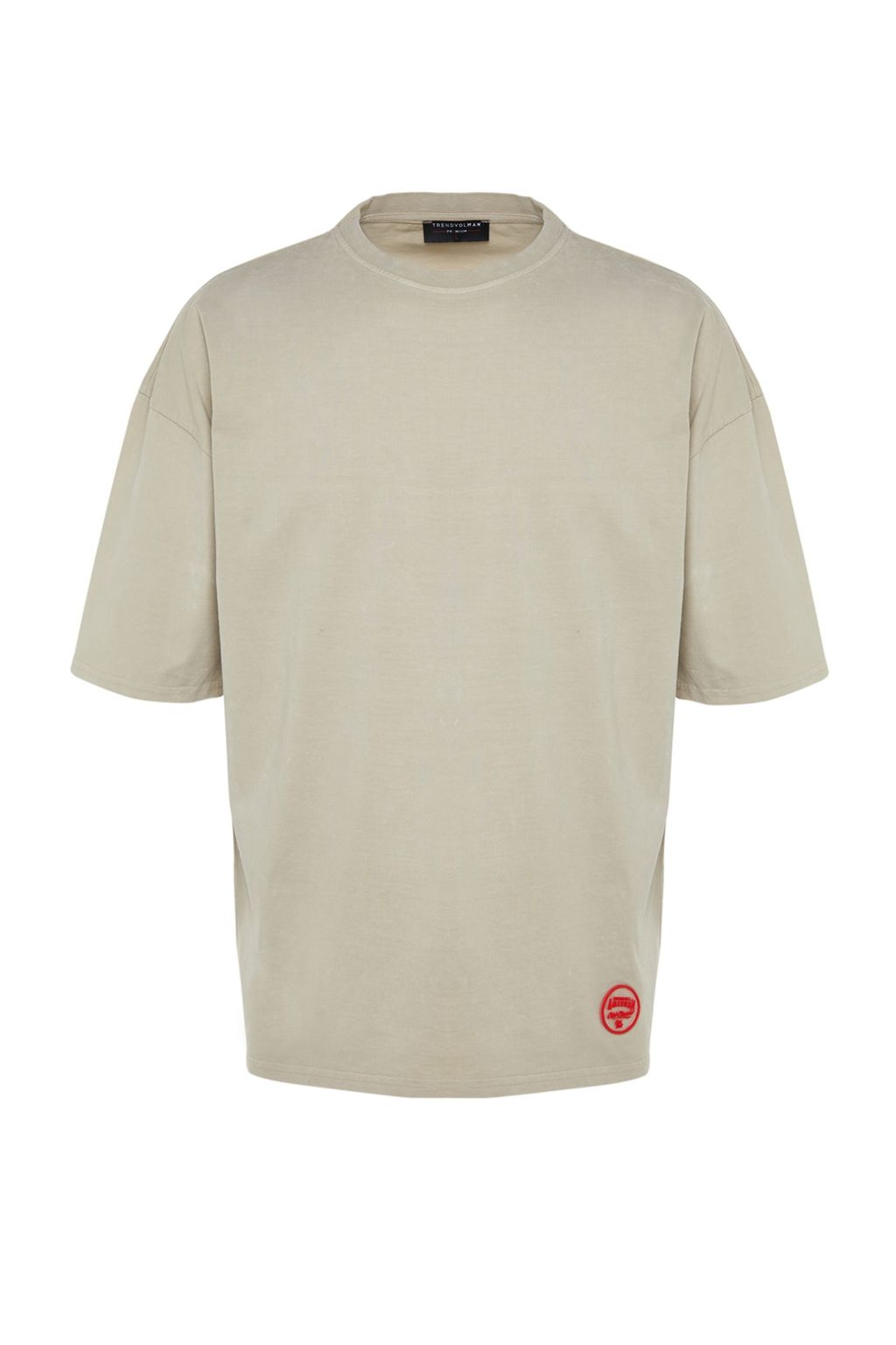 TRENDYOL MAN Premium Antrasit Oversize/Genis Kesim Soluk Efektli %100 Pamuklu T-Shirt TMNSS23TS00153 - Trendyolmilla фото 15