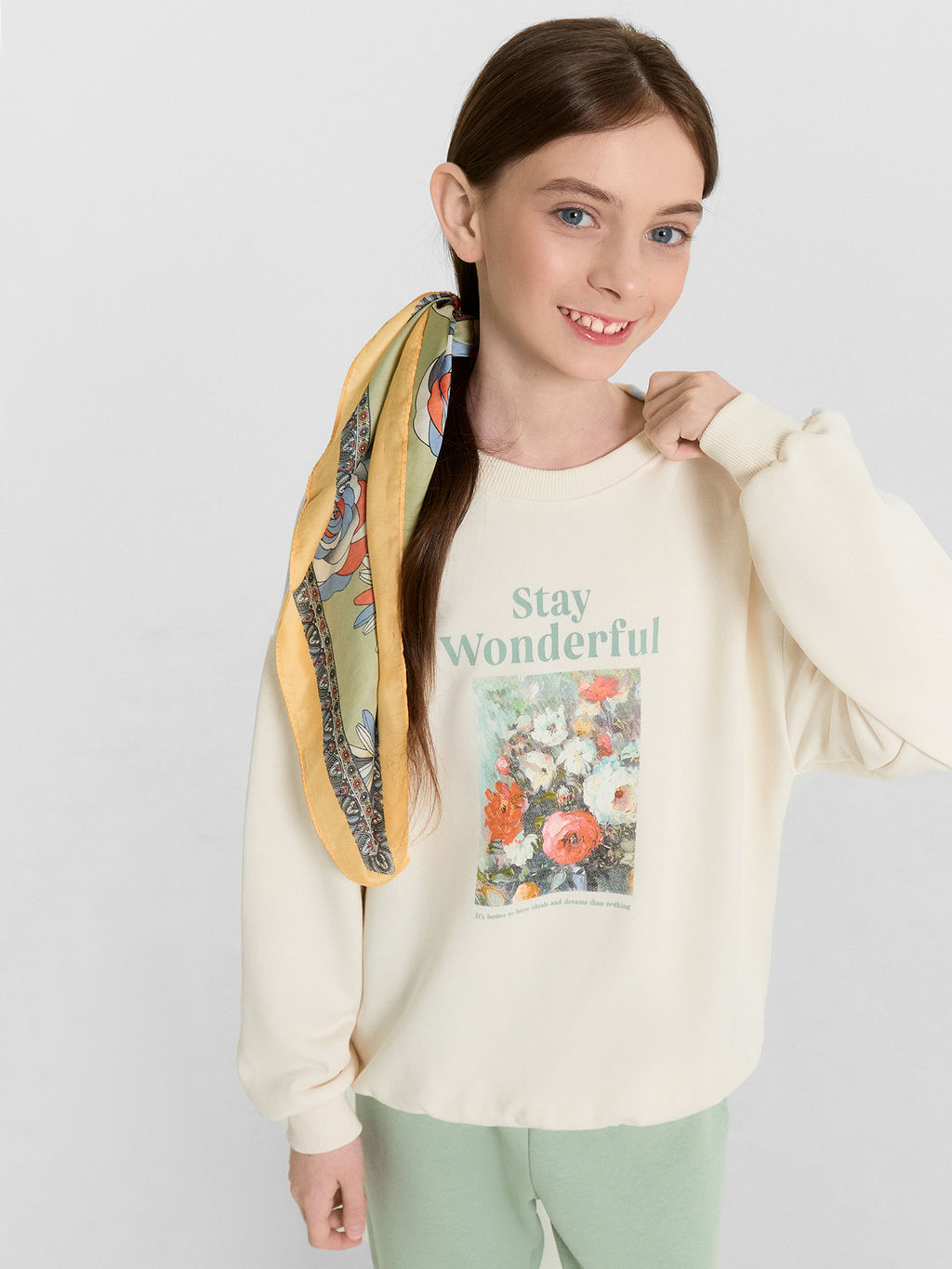 СВИТШОТ ДЛЯ ДЕВОЧЕК