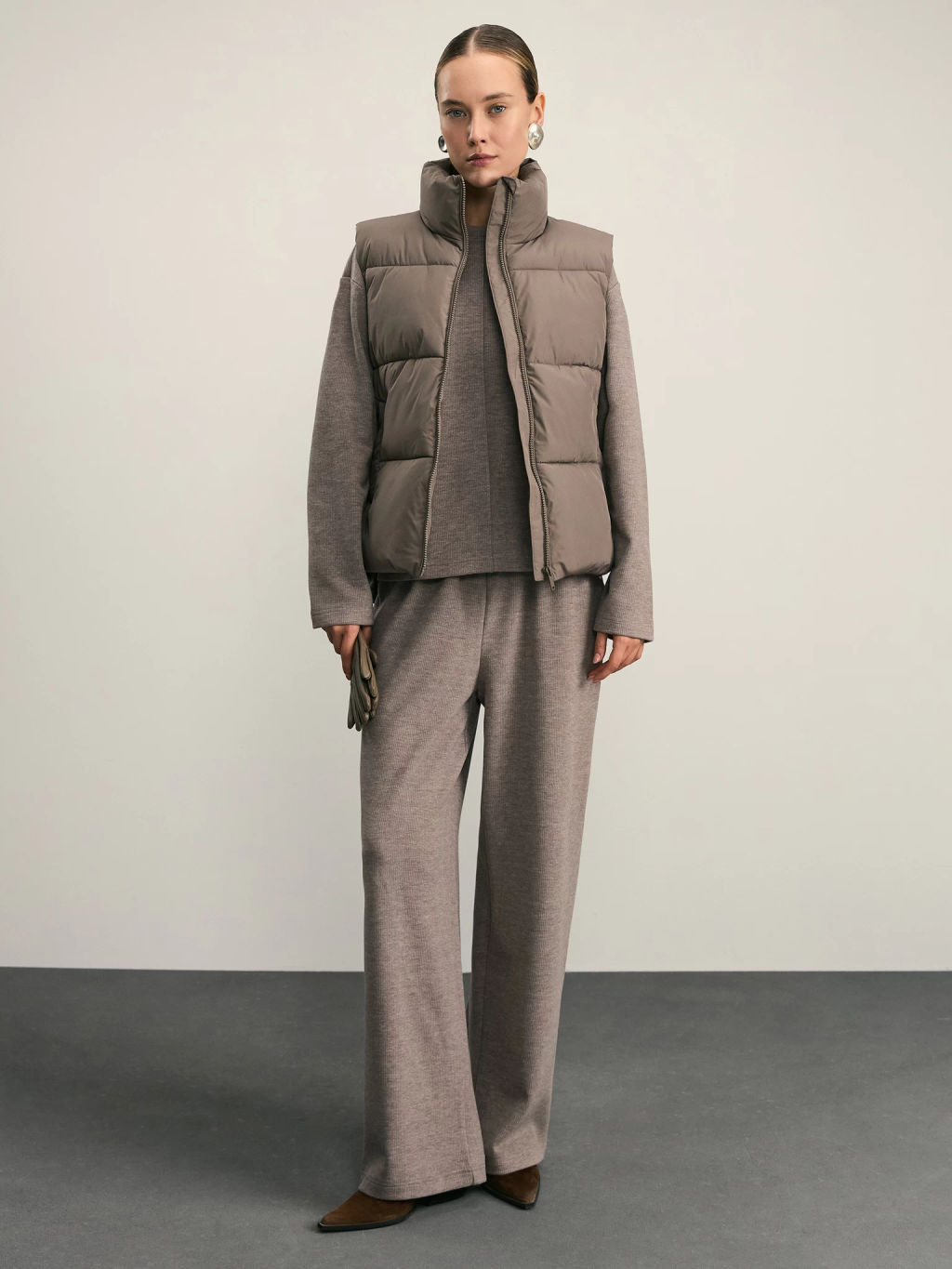 Жилет стеганый утепленный / Zarina  фото 7