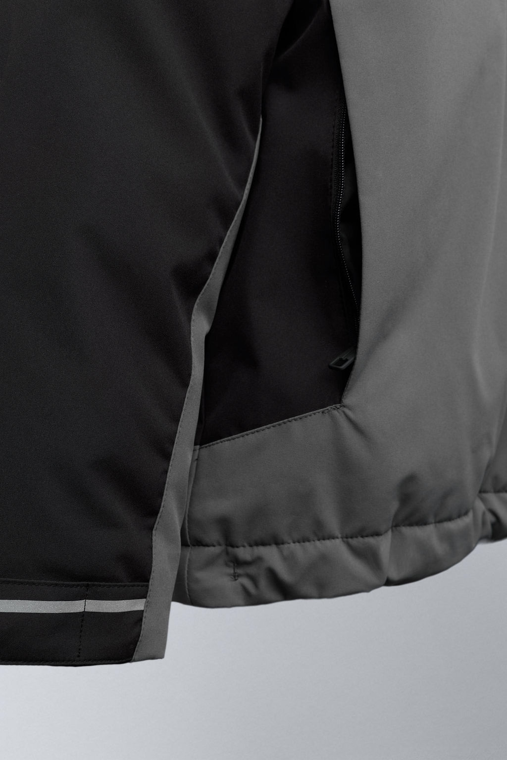 WATER-REPELLENT COLOUR BLOCK JACKET - Zara фото 7