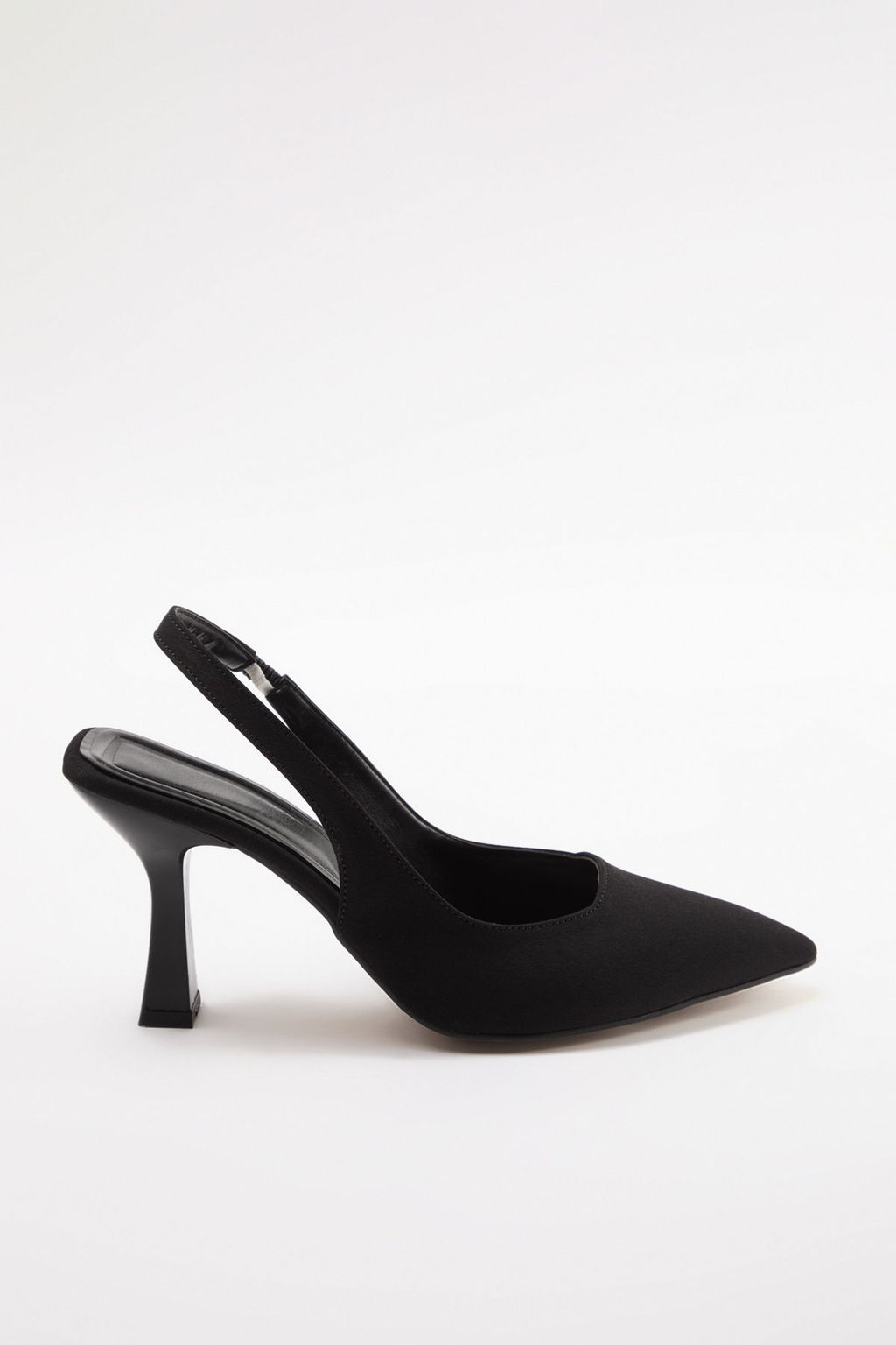 Trendyol Shoes Siyah Sivri Burun Arkas? Ac?k Kad?n Ince Topuklu Ayakkab? TAKAW25TO00010 - Trendyolmilla фото 9