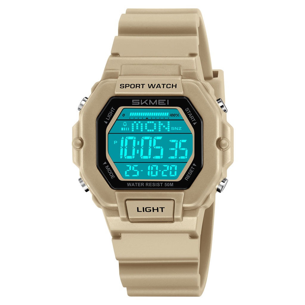 Часы наручные Skmei женские электронные спортивные 2573coffee