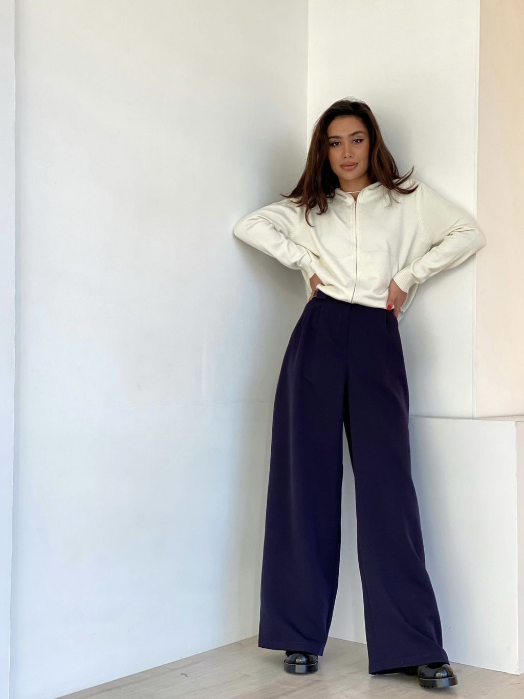 ХИТ! Брюки-палаццо в комфортной посадке - Martichelli фото 25