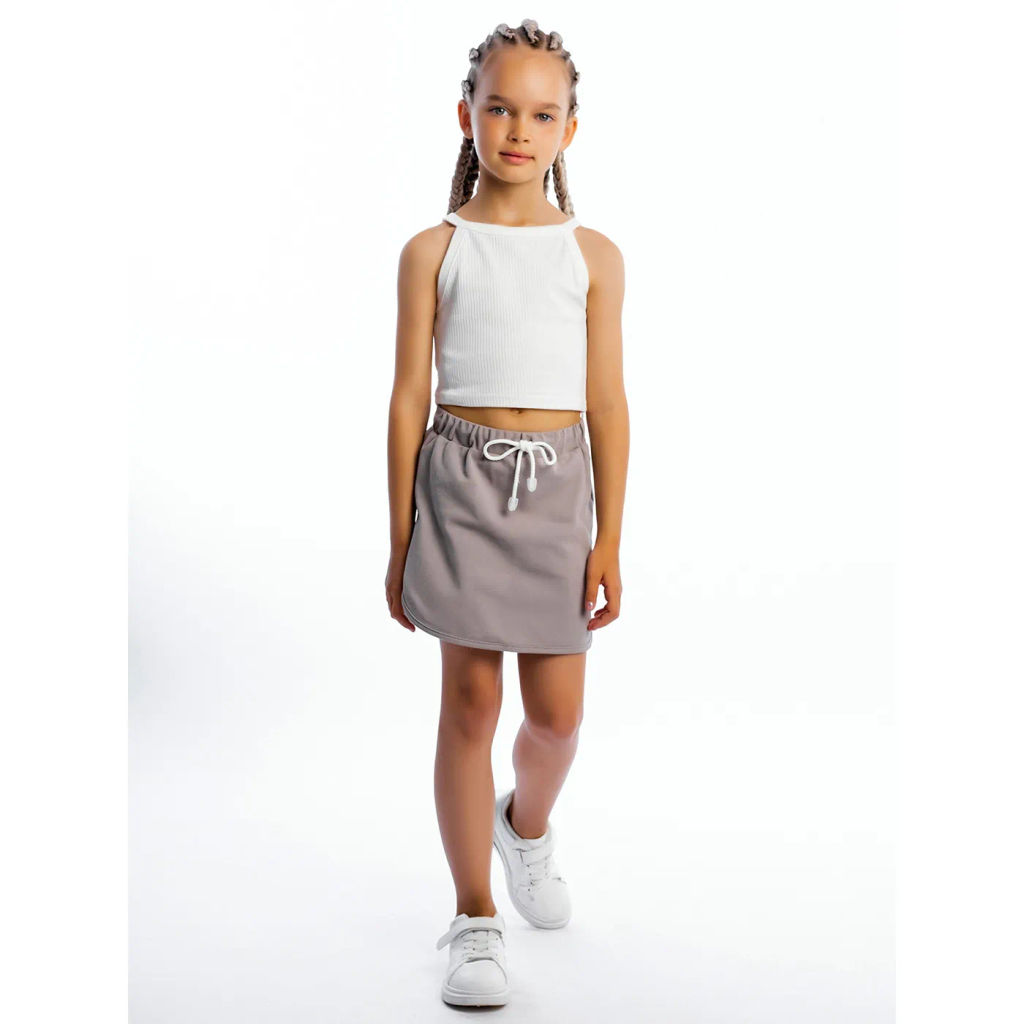 Комплект топ рибана, юбка пике 7001900303 - Youlala фото 17