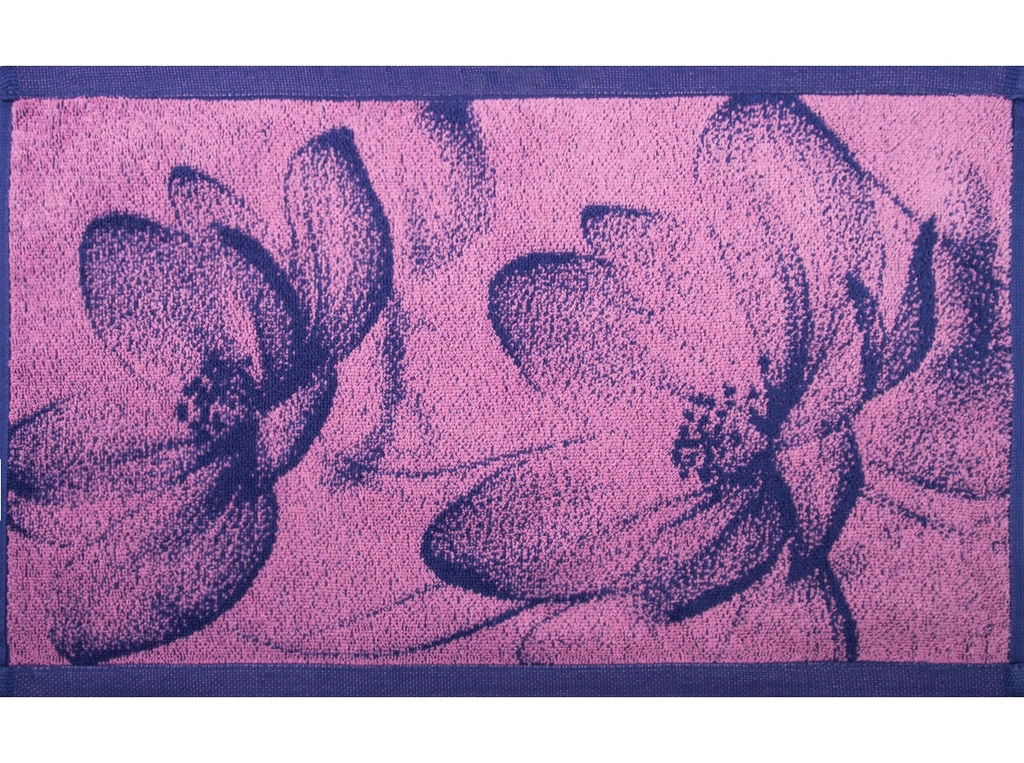 Полотенце махровое 1с105.413ж1 Танец вдвоем(пурпурн3) 50х30 см