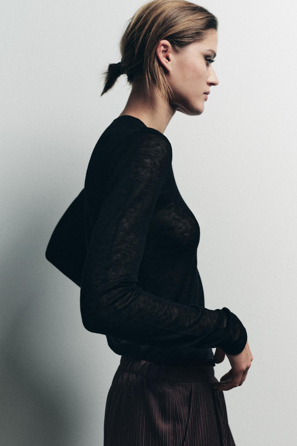 CONTRAST STRIPE PYJAMA TROUSERS