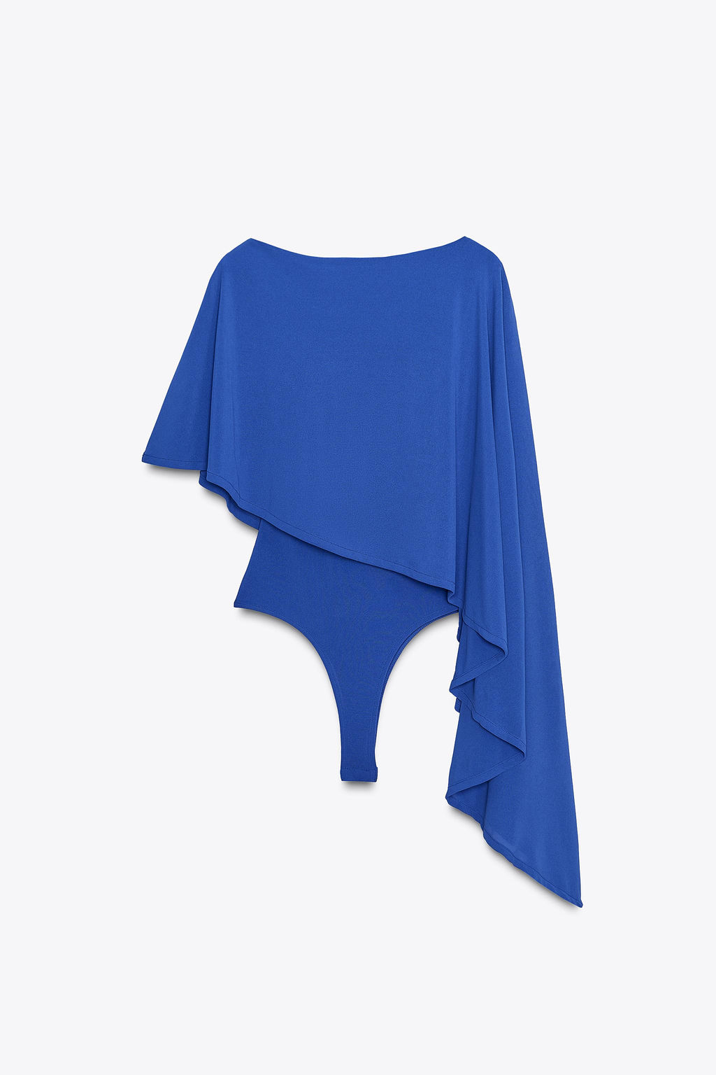 ASYMMETRIC CAPE BODYSUIT - Zara фото 7
