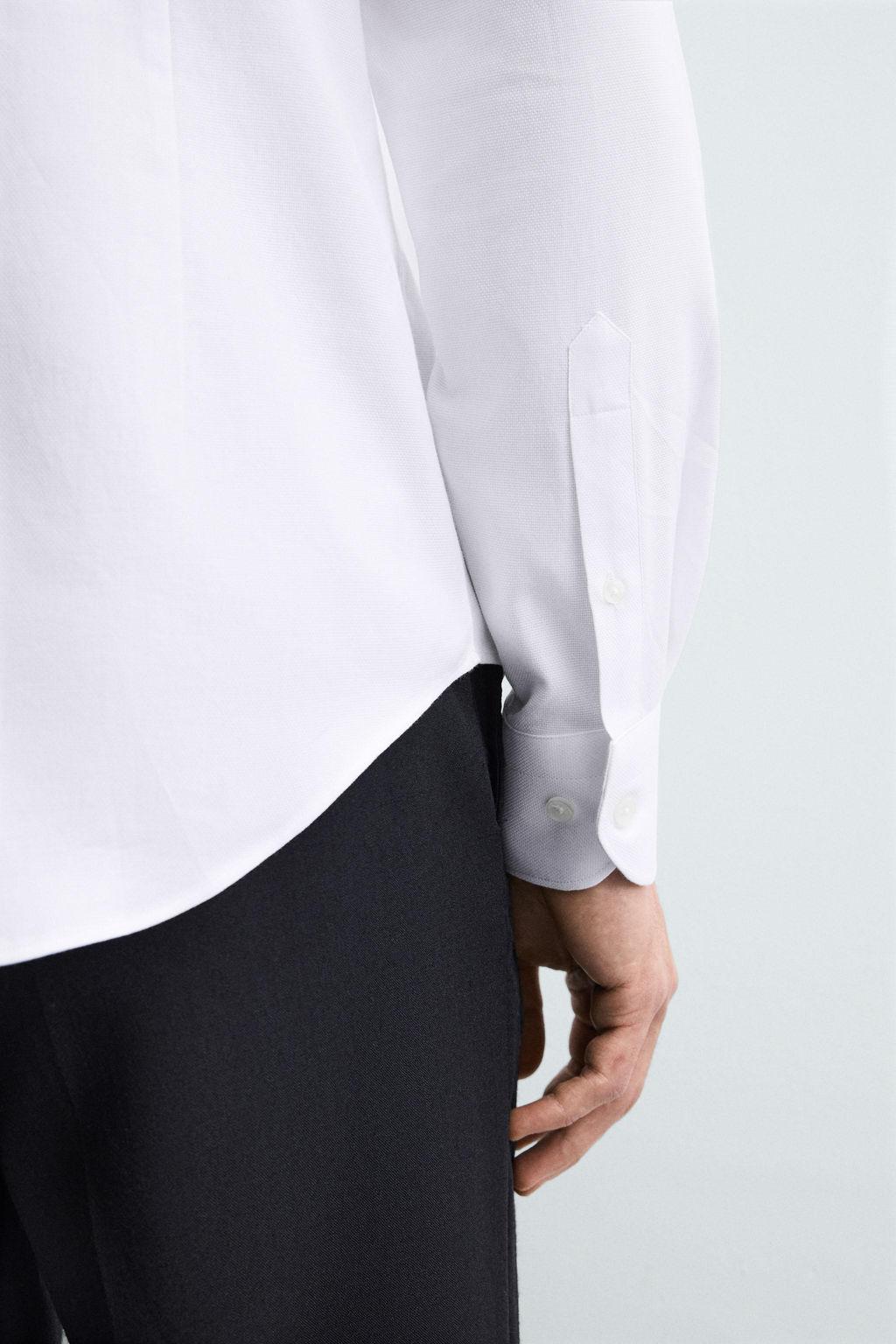 REGULAR FIT TEXTURED SHIRT - Zara фото 6