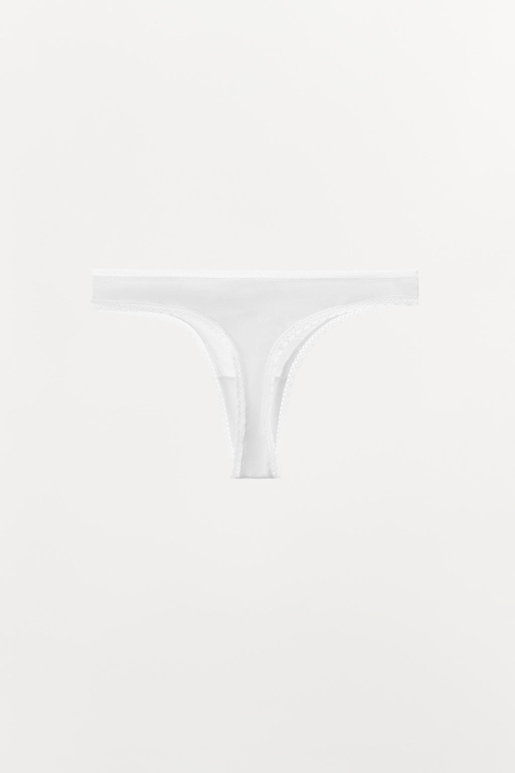 POINTELLE FLOWER THONG - Zara фото 5