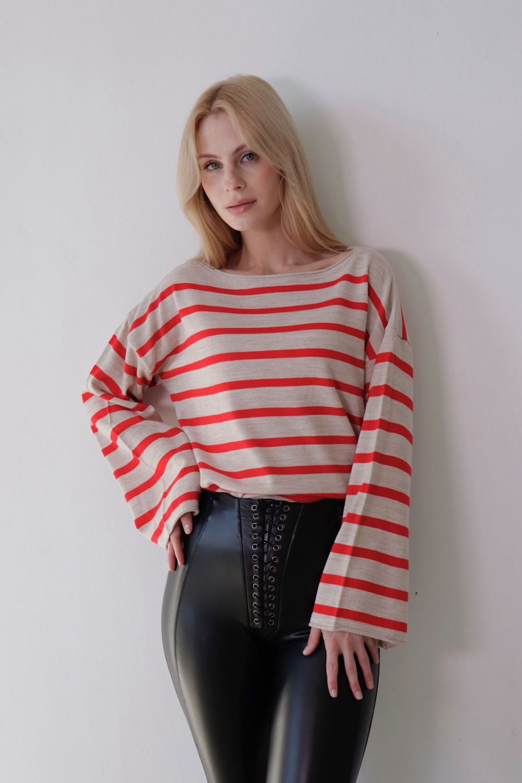 10695 Джемпер в полоску - Martichelli фото 7