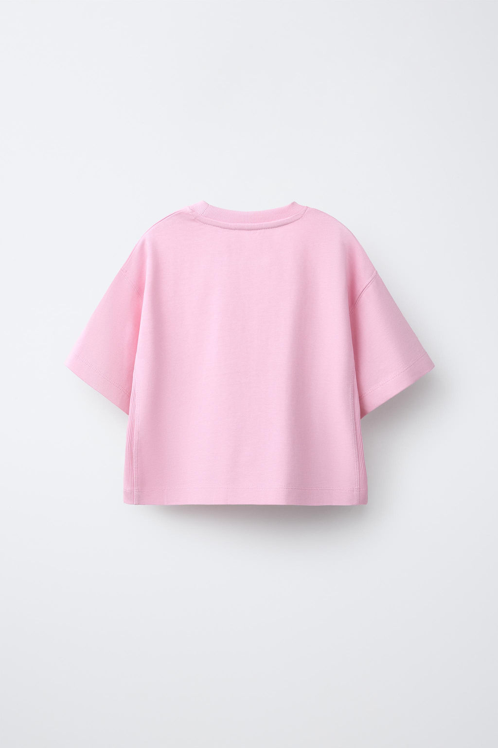 CAMISETA LISA HEAVY JERSEY / Rosa - Zara фото 2