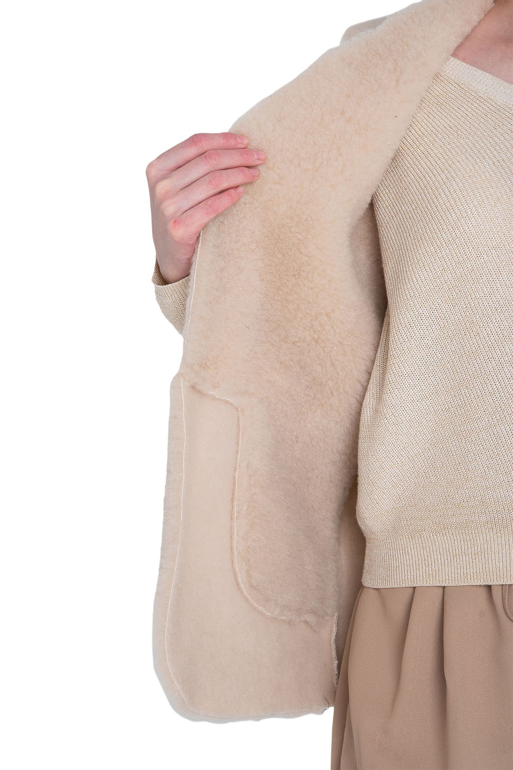 Жилет женский Комфорт - Woollamb фото 4