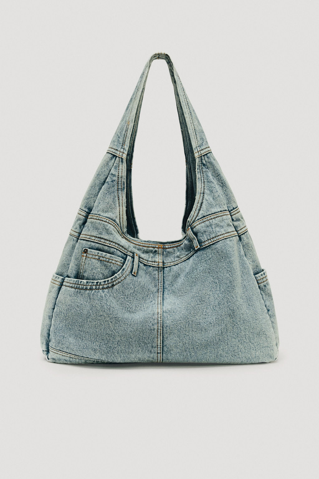 MAXI BOLSO DENIM LIMITED EDITION / Azul Denim - Zara фото 3
