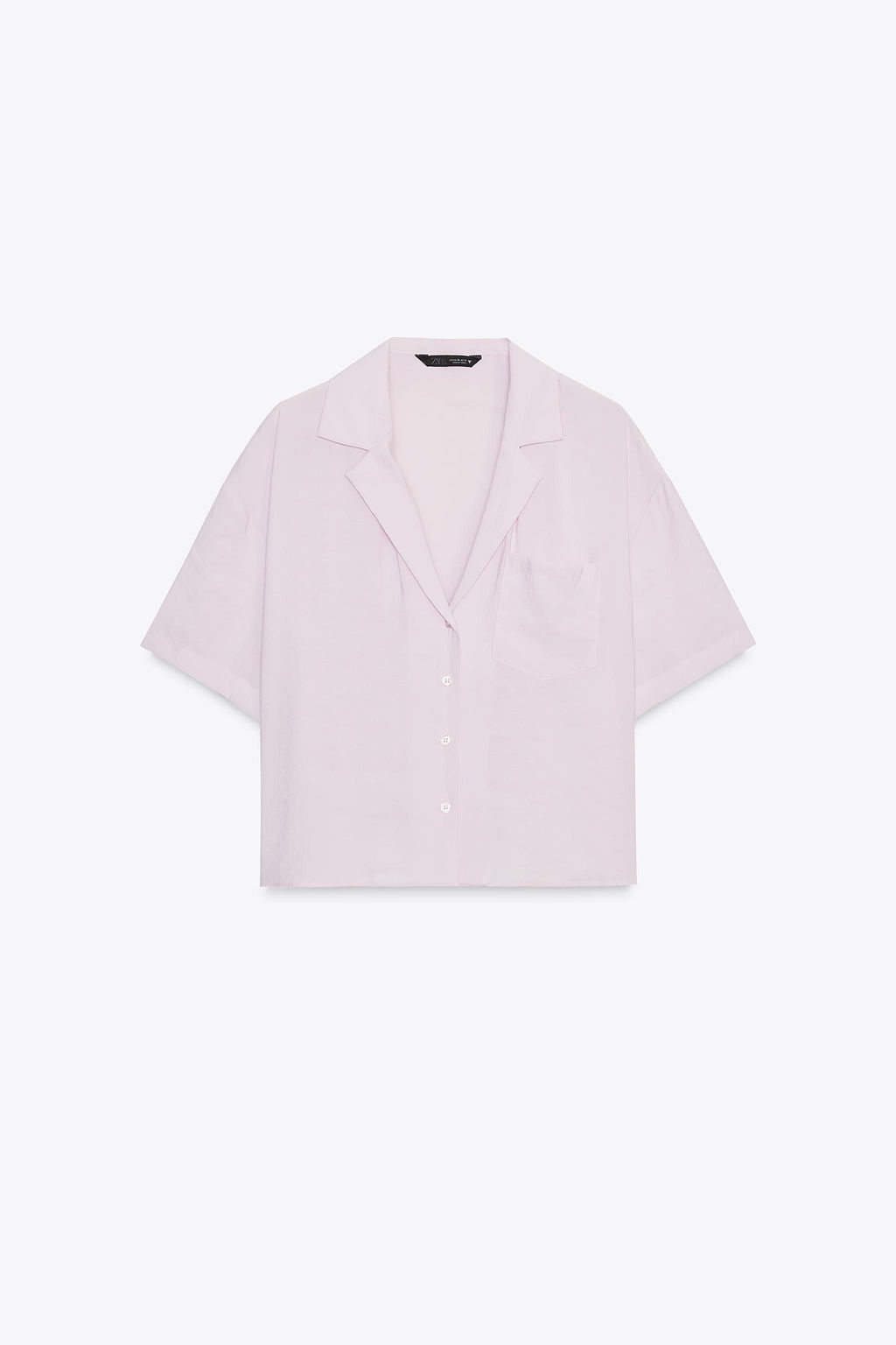 FLOWING SHIRT WITH POCKET - Zara фото 30