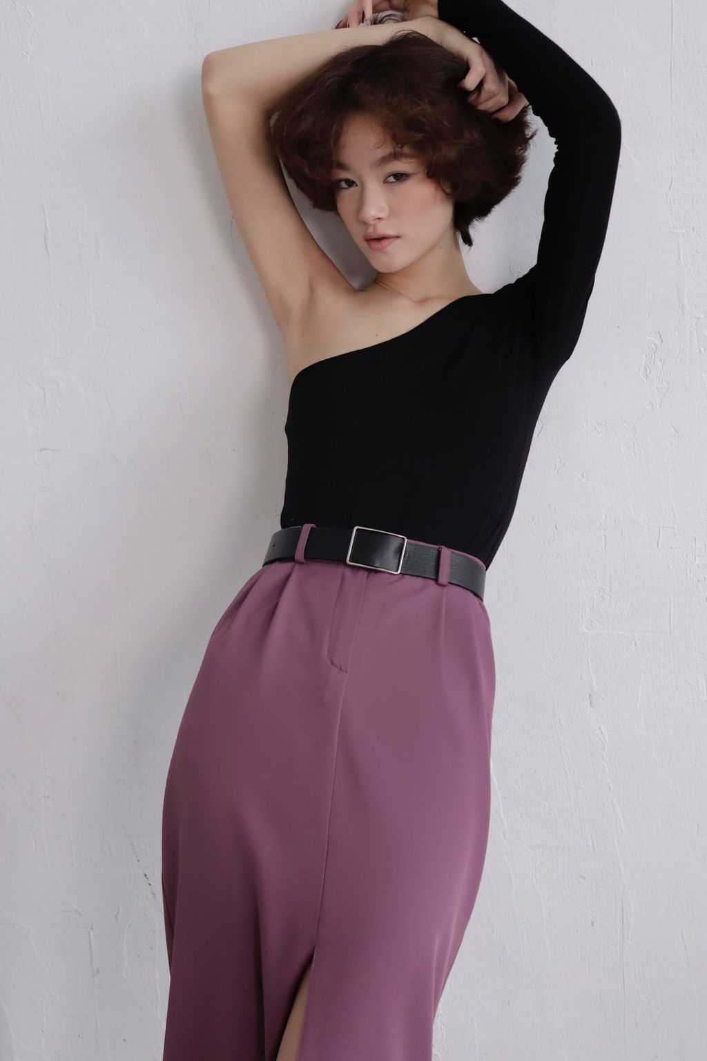 11586 Юбка миди-макси в цвете орхидея - Martichelli фото 5