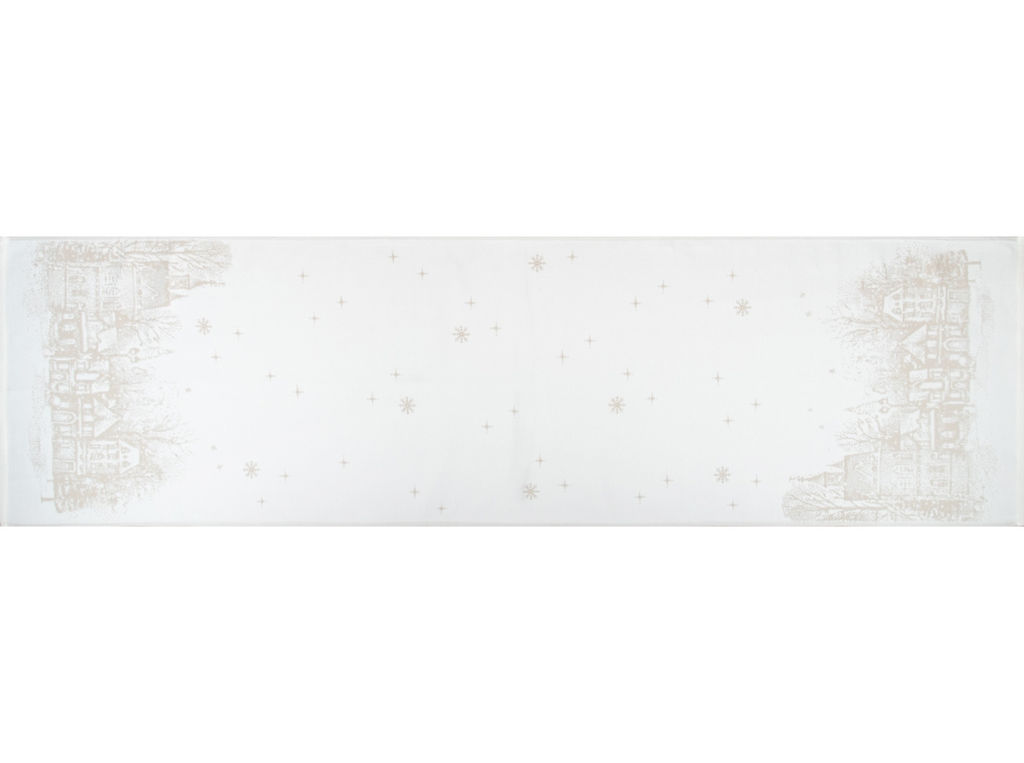 Полотенце 5с22.312ж1 Городской пейзаж(ДТЭ лён) 50х180 см