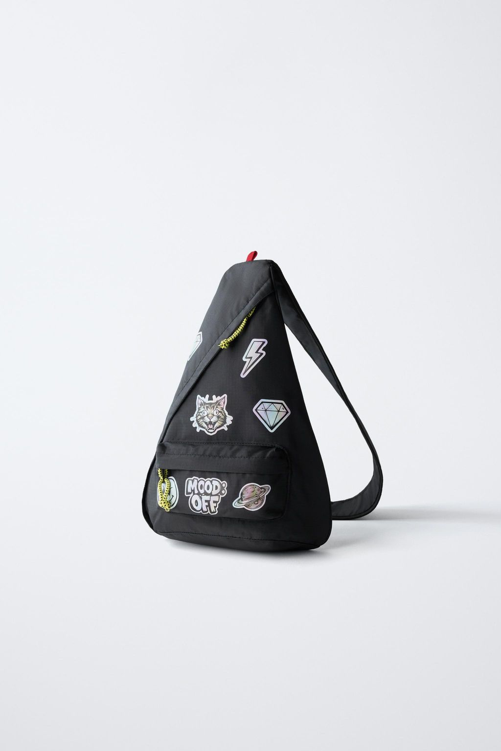 MOCHILA CRUZADA URBAN / Negro - Zara фото 2
