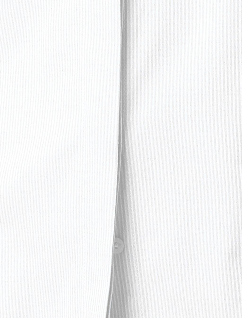 VILATTE / Прямая блузка из хлопка с добавлением ПЭ  фото 2