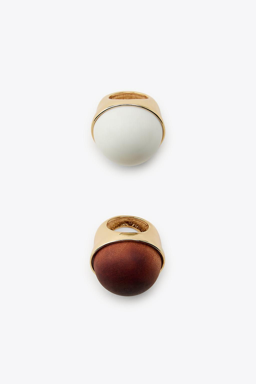 2 PACK OF RINGS - Zara фото 3