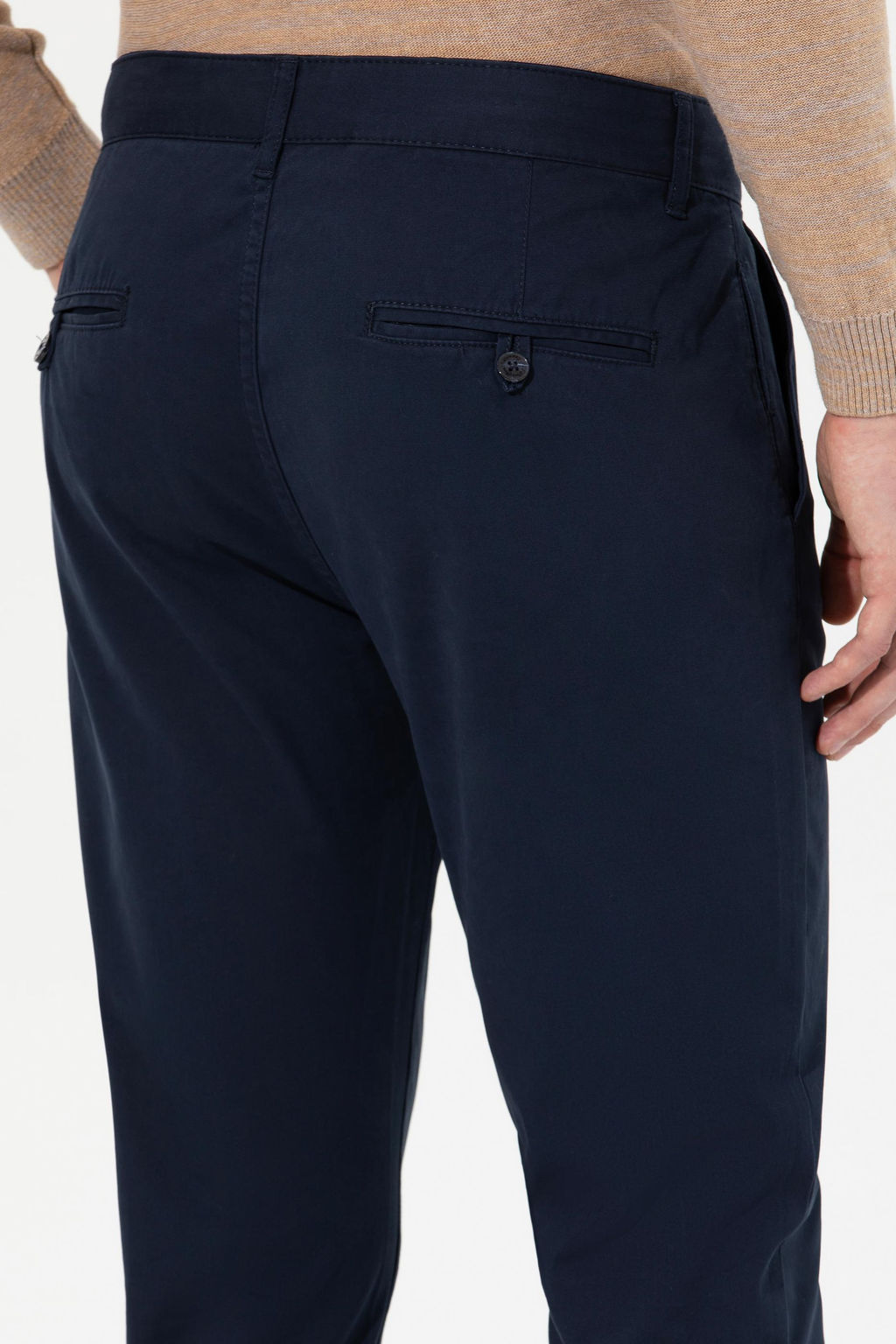 Мужские темно-синие брюки из плотной ткани Неожиданная скидка в корзине - U.s. polo assn фото 7