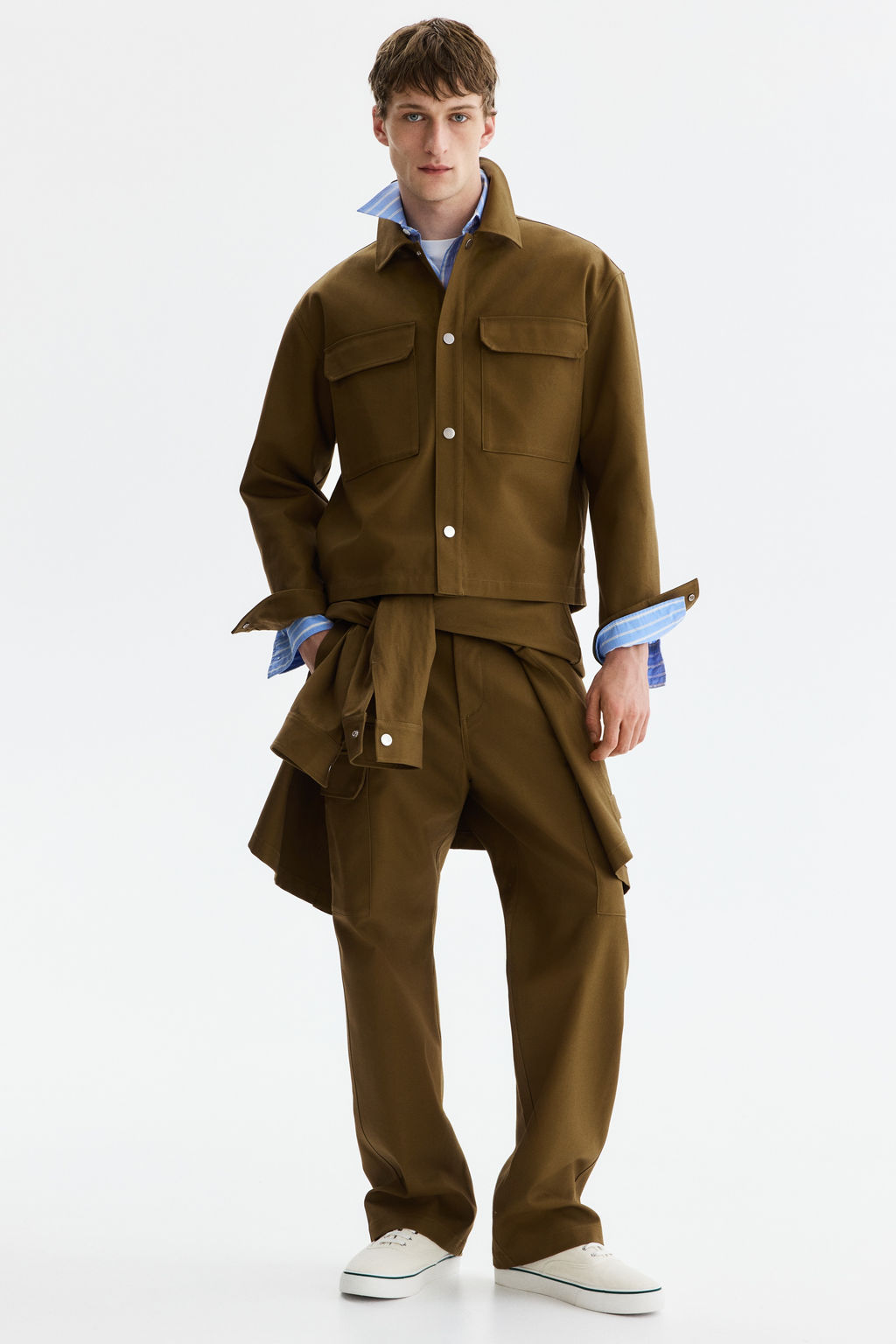 Pantal?n cargo Relaxed Fit - H&m фото 2