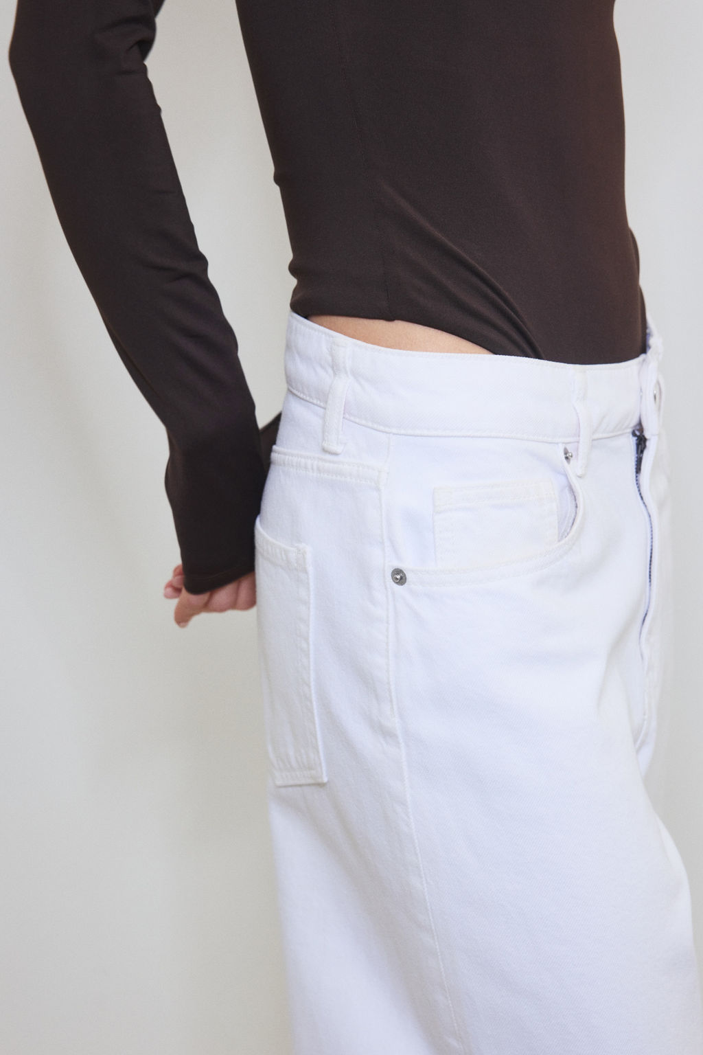 Body tanga de manga larga Sculpting - H&m фото 5