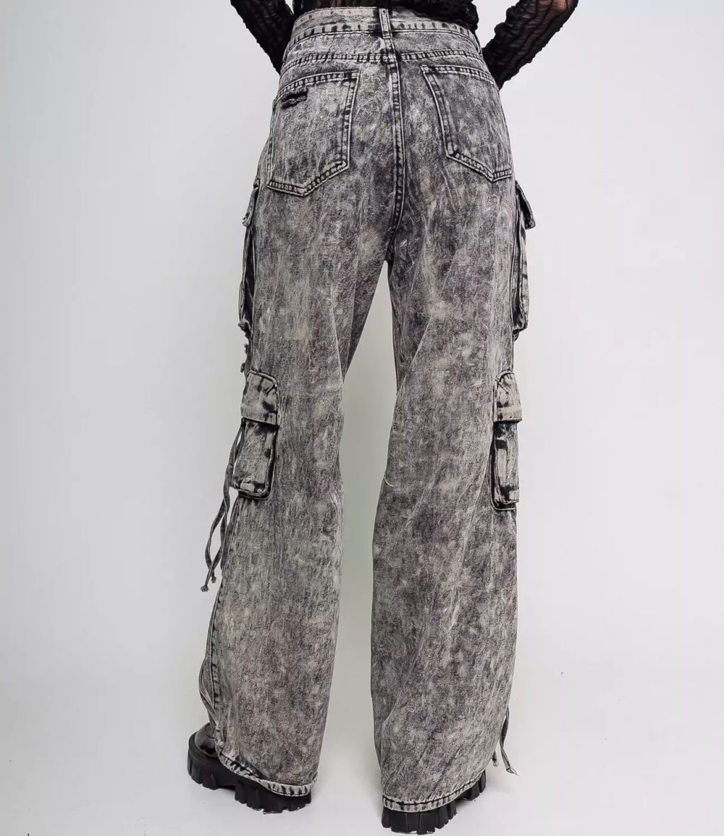 Джинсы #КТ3615, серый