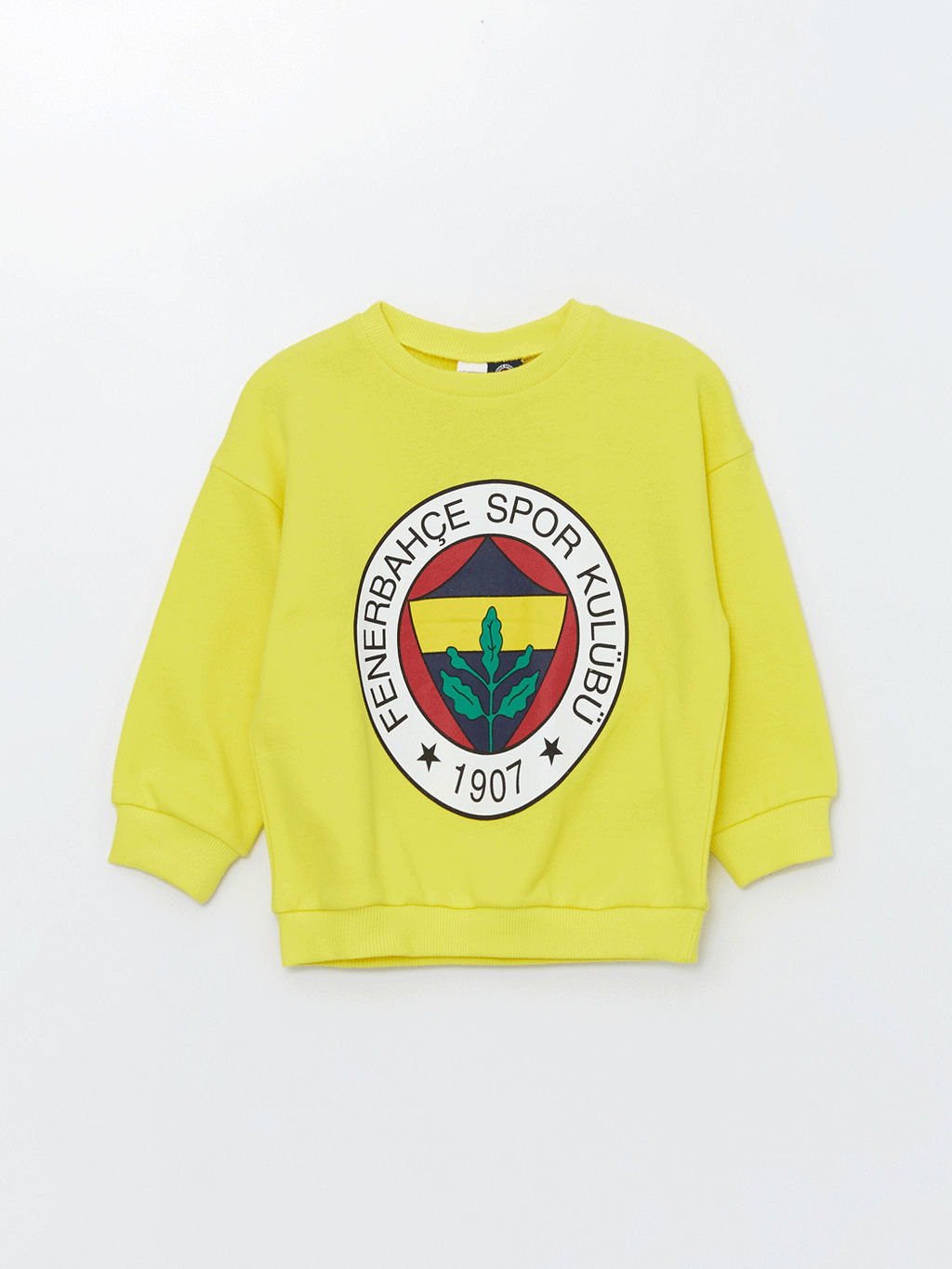 Bisiklet Yaka Uzun Kollu Fenerbah?e Bask?l? Erkek Bebek Sweatshirt - Waikiki фото 4