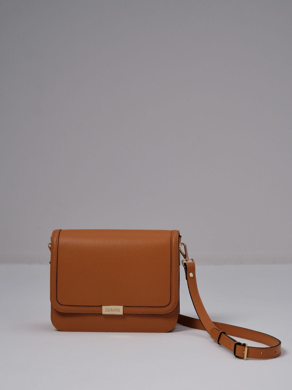 Сумка через плечо Deboro 30532 оранжевый карандаш