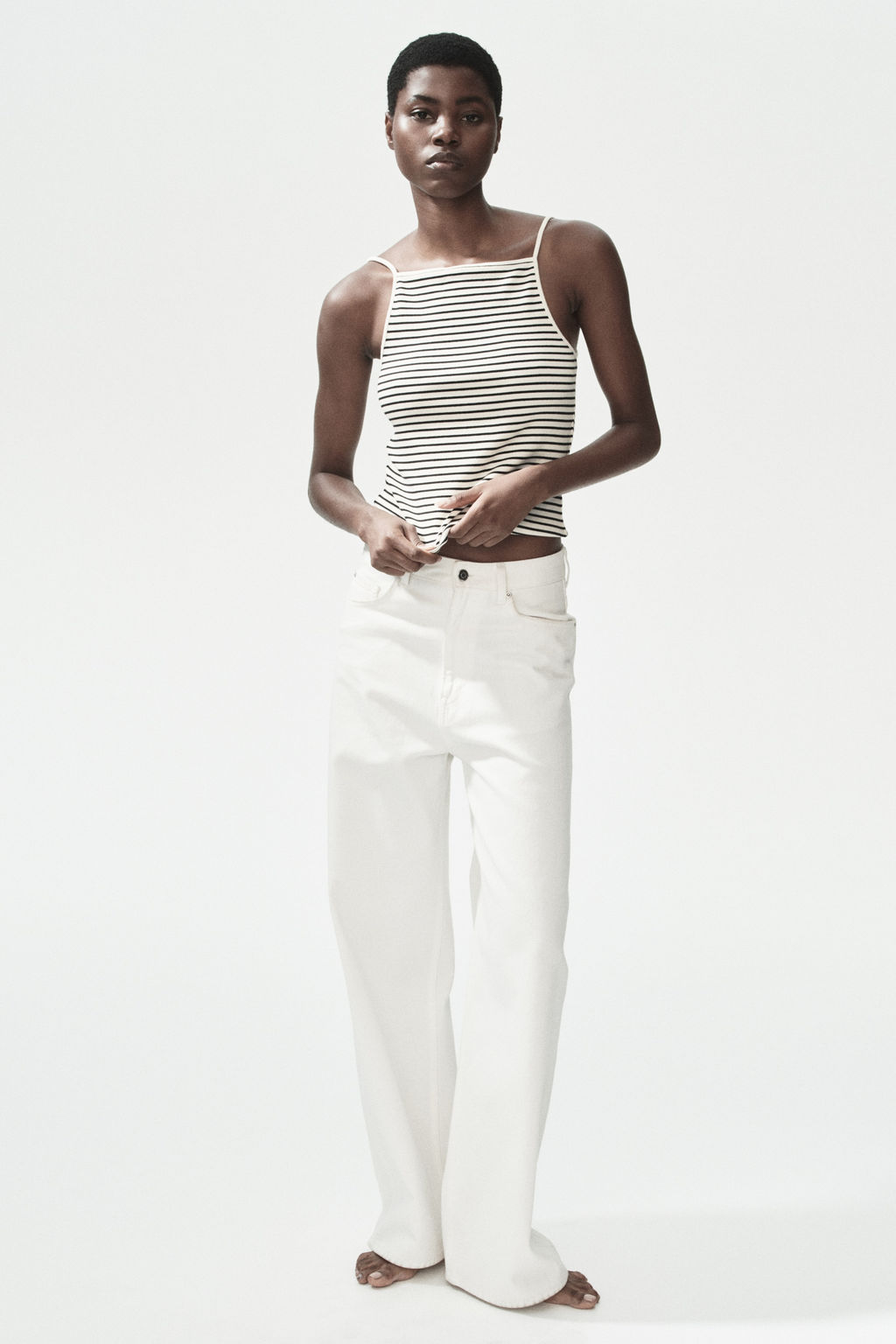 Top de canal? con tirantes finos - H&m фото 8
